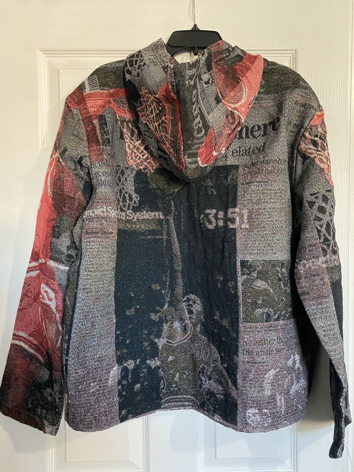 Vintage Michael Jordan Tapestry Hoodie Size US XL / EU 56 / 4 - 2 Thumbnail