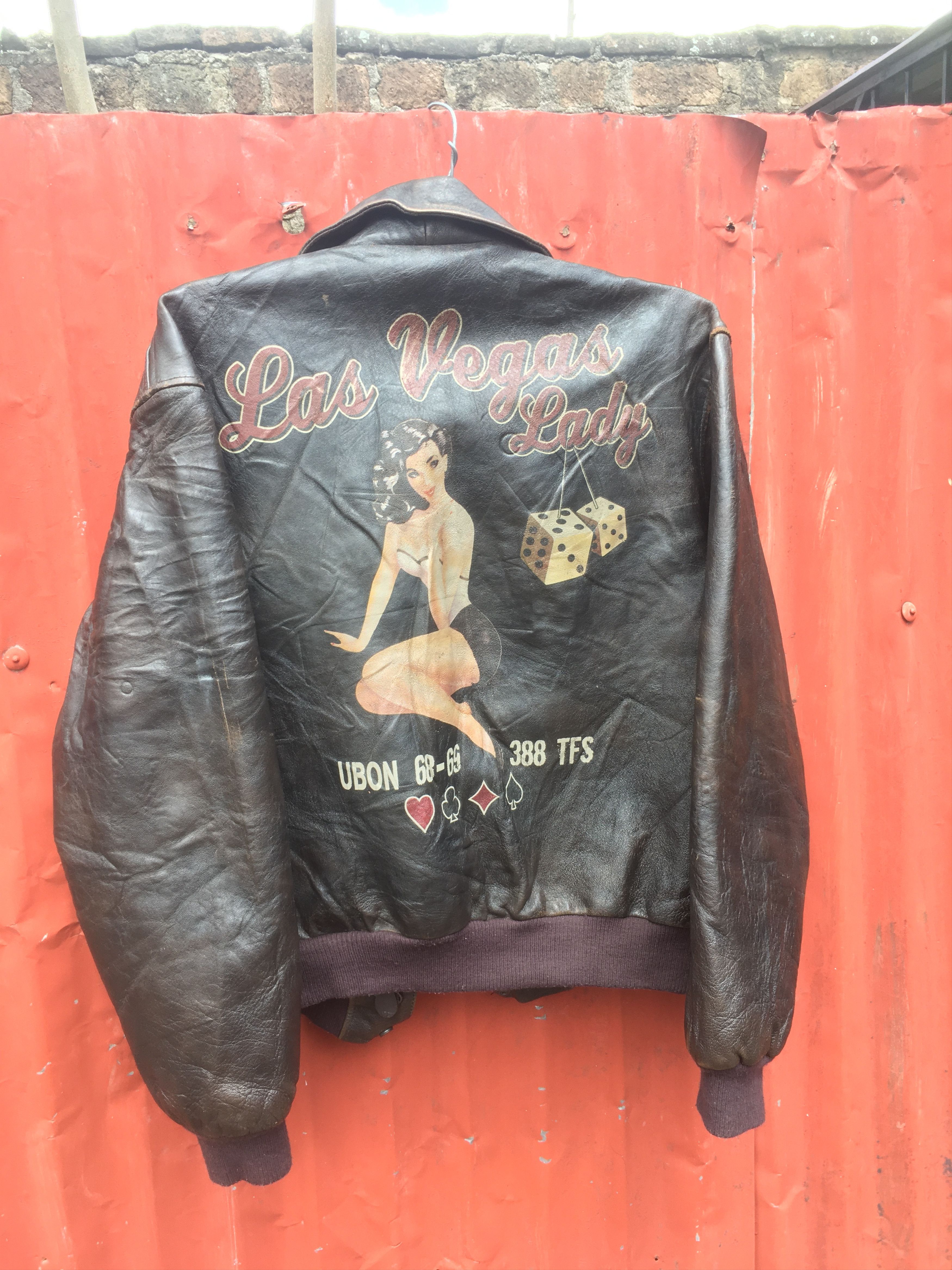 Avirex Rare Avirex LAS VEGAS LADY Type-2 bomber jacket Size US L / EU 52-54 / 3 - 25 Thumbnail