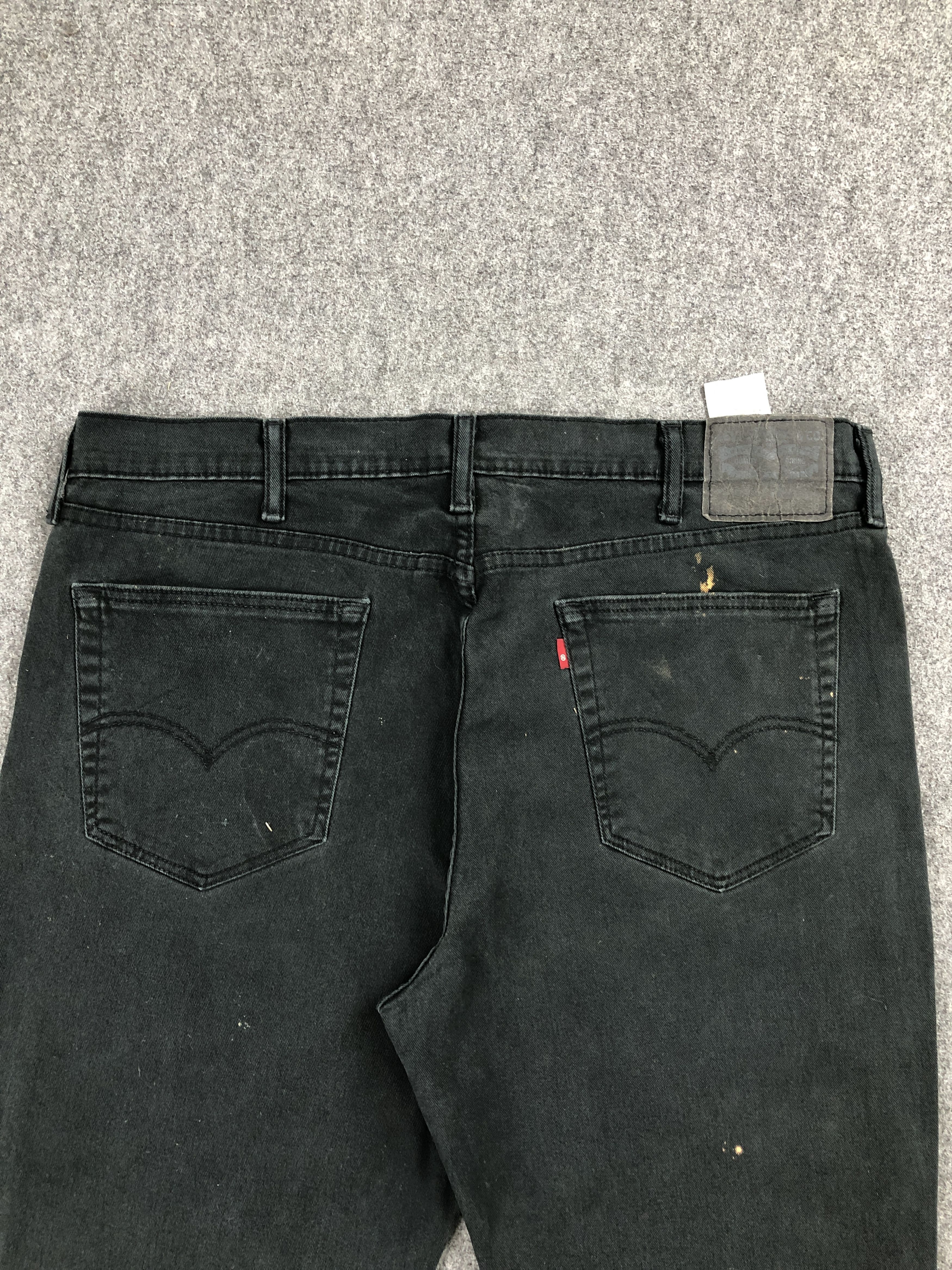 Levi's Vintage Levis Faded Black Jeans DP2263 Size US 38 / EU 54 - 4 Thumbnail
