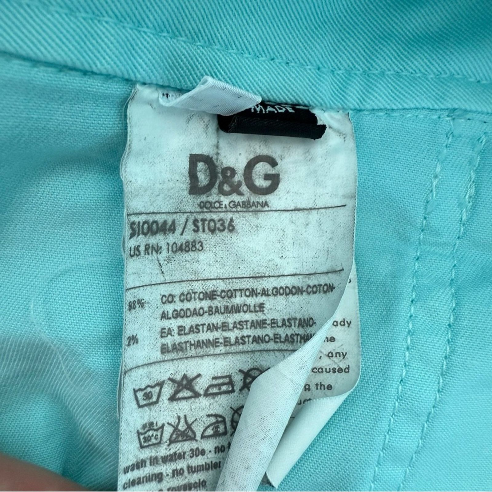 Dolce & Gabbana Vintage Dolce&Gabbana women jeans skirt size 30IT or 10 US Size 32" / US 10 / IT 46 - 6 Thumbnail