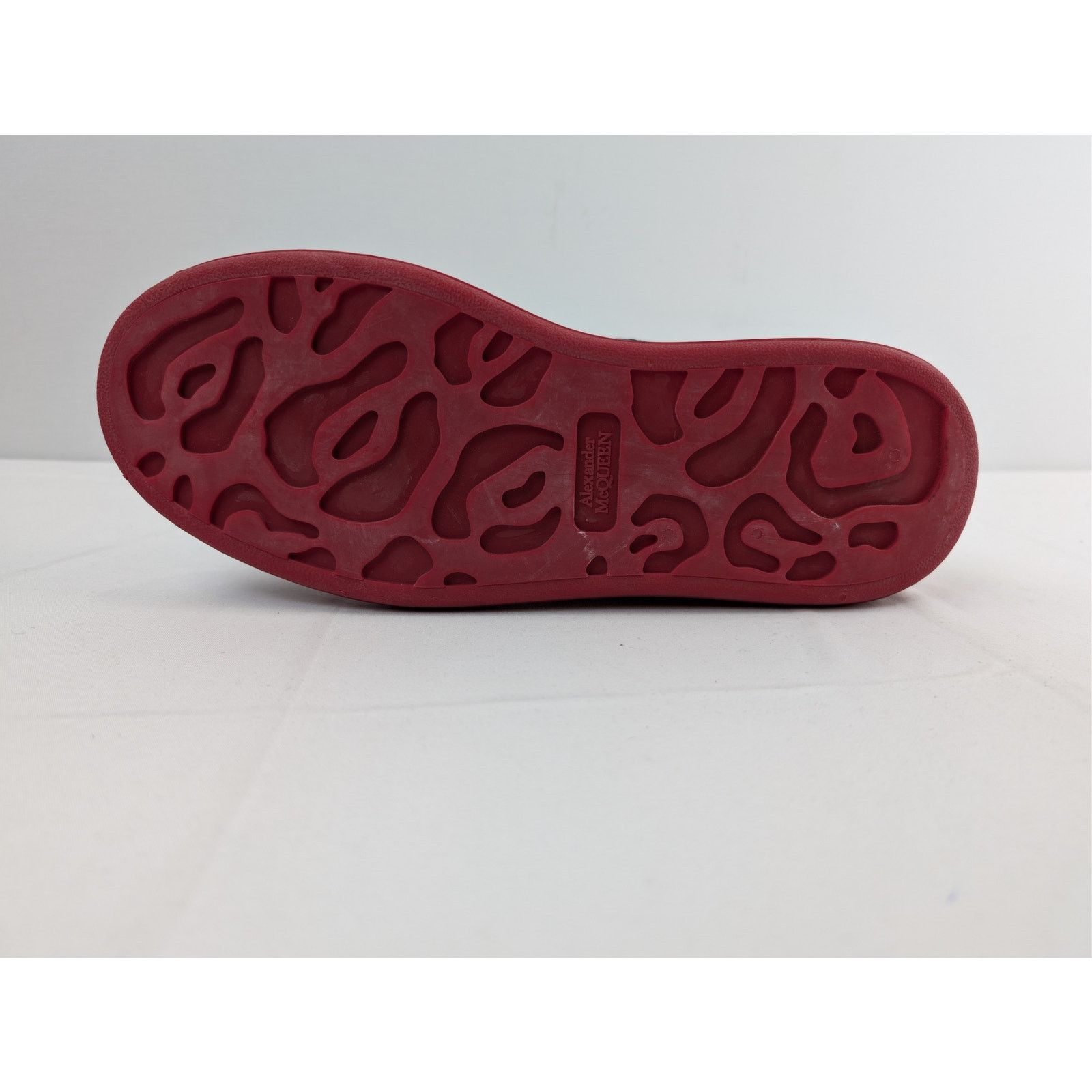 Alexander McQueen o1rshd1 Waves Knit Sneakers in Black/Red/White 43 Size US 10 / EU 43 - 12 Thumbnail