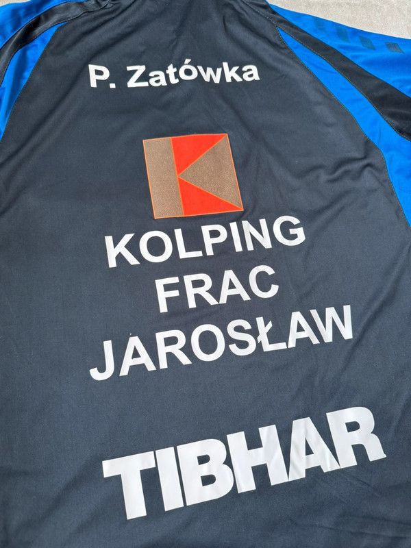Sports Specialties Tibhar Kolping Frac Jarosław Patryk Zatówka L tennis jersey Size US L / EU 52-54 / 3 - 6 Thumbnail