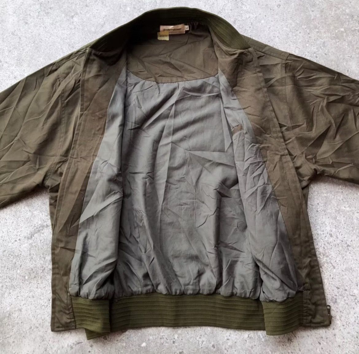 Yves Saint Laurent Bomber Jacket Yves Saint Lauren Size US XL / EU 56 / 4 - 4 Thumbnail