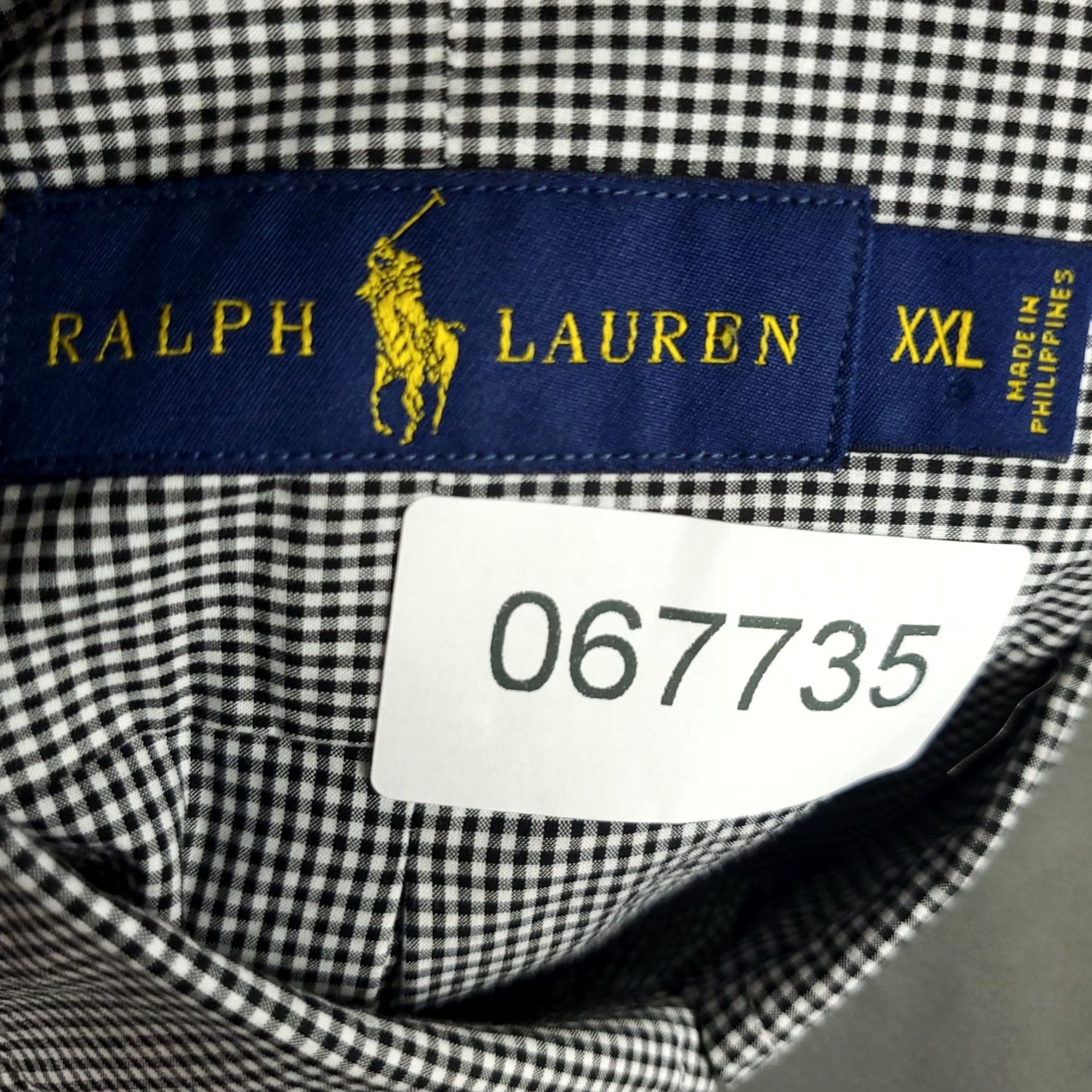 Ralph Lauren Ralph Lauren Shirt Mens 2XL Gray Check Pony Button Up Short Sleeve Size US XXL / EU 58 / 5 - 8 Thumbnail