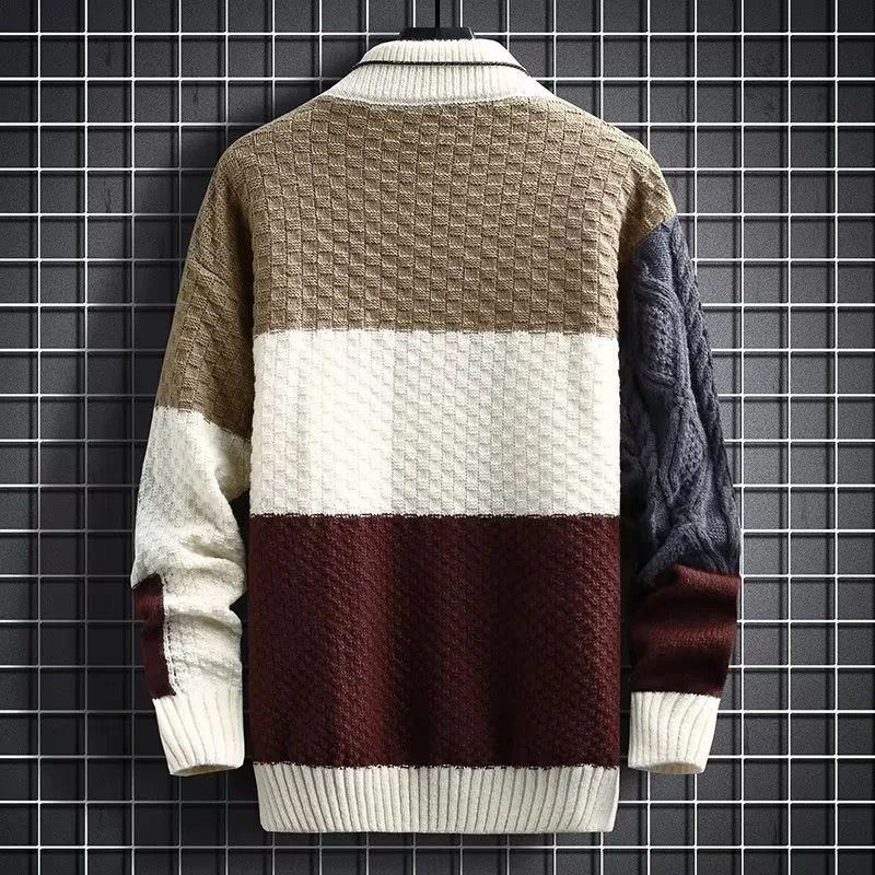 Japanese Brand × Other Color Matching Long Sleeve Sweater Size US M / EU 48-50 / 2 - 3 Thumbnail