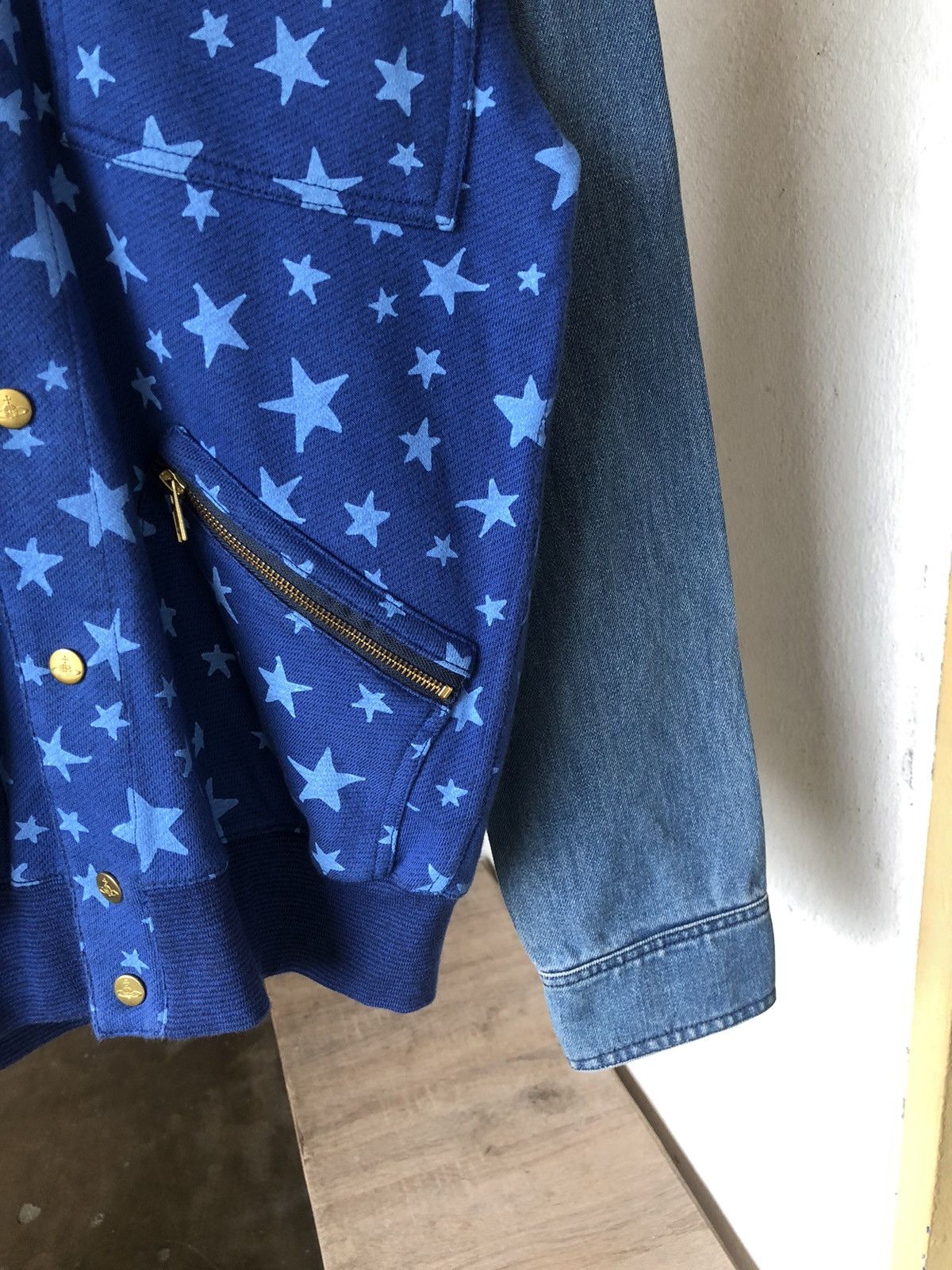 Lee × Vivienne Westwood Rare❗️Vivienne Westwood x Lee Varsity Jacket Aaron Ross Size US S / EU 44-46 / 1 - 8 Thumbnail