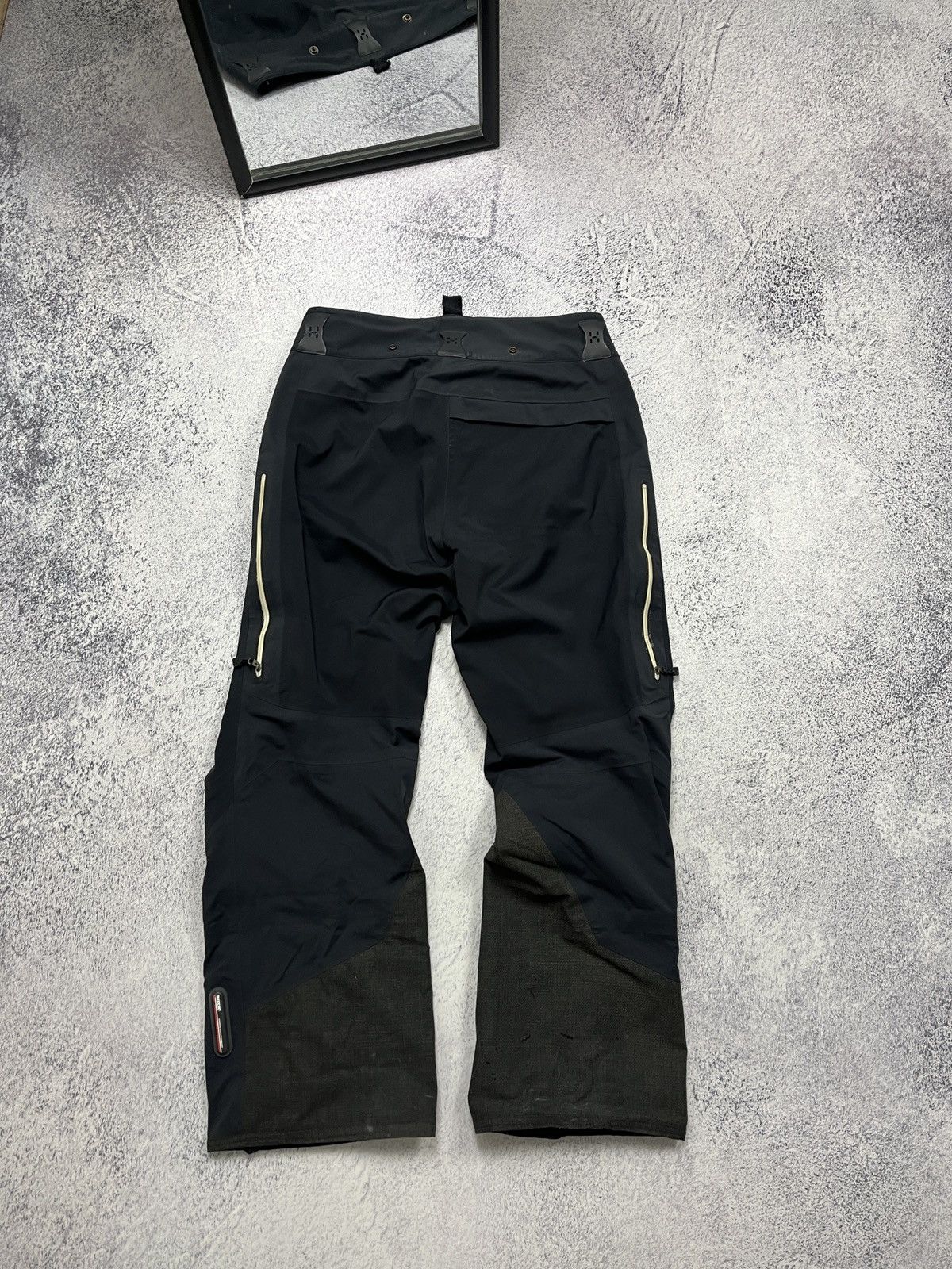 Goretex × Haglofs Haglofs Gore-Tex Recco SoftShell Ski Snow Pants Outdoor Rare Size US 31 - 16 Thumbnail