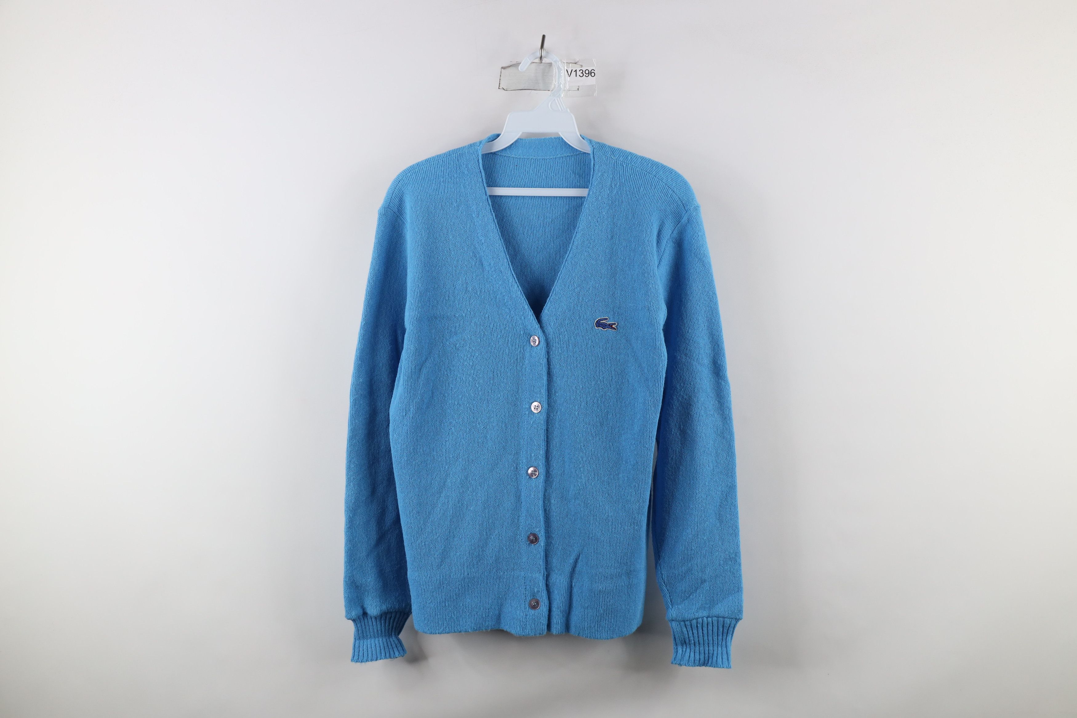 Lacoste factory 1960's Izod Blue Label Cardigan