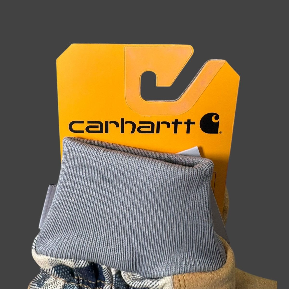 Carhartt Carhartt WA685 Duck Knit Rib Cuff Work Gloves Insulated Sz M Size ONE SIZE - 6 Thumbnail