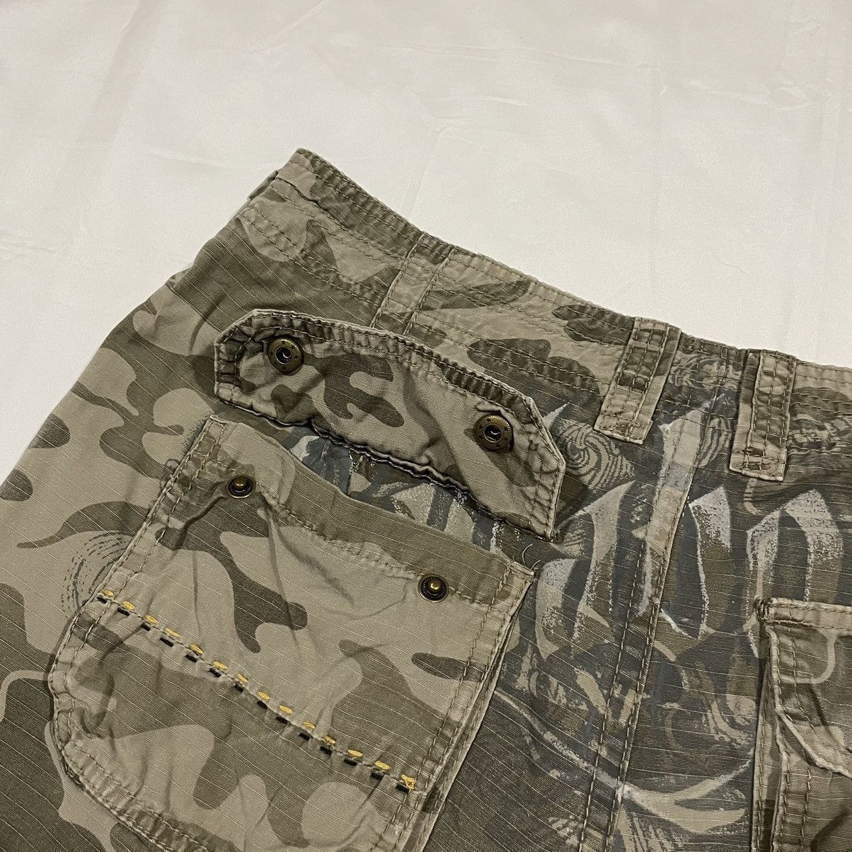 Billabong Vintage Camo Billabong Big Logo Shorts Size US 32 / EU 48 - 4 Thumbnail