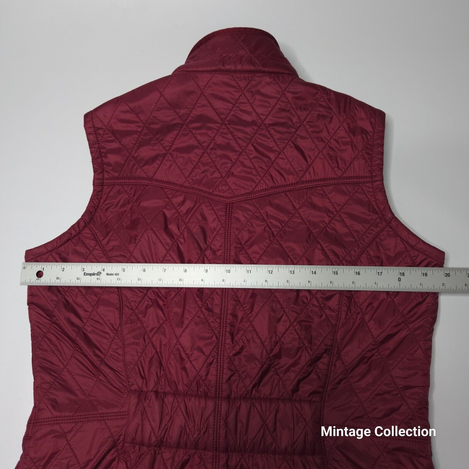 Barbour Barbour Cavalry Gilet Quilted Vest Fleece Lined Burgundy 10 Size L / US 10 / IT 46 - 13 Thumbnail
