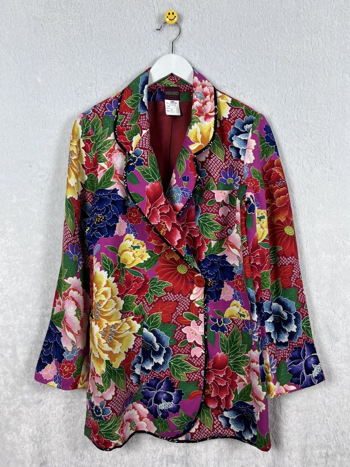 Kenzo Keno floral blazer size 38 (M) Size M / US 6-8 / IT 42-44 - 1 Thumbnail