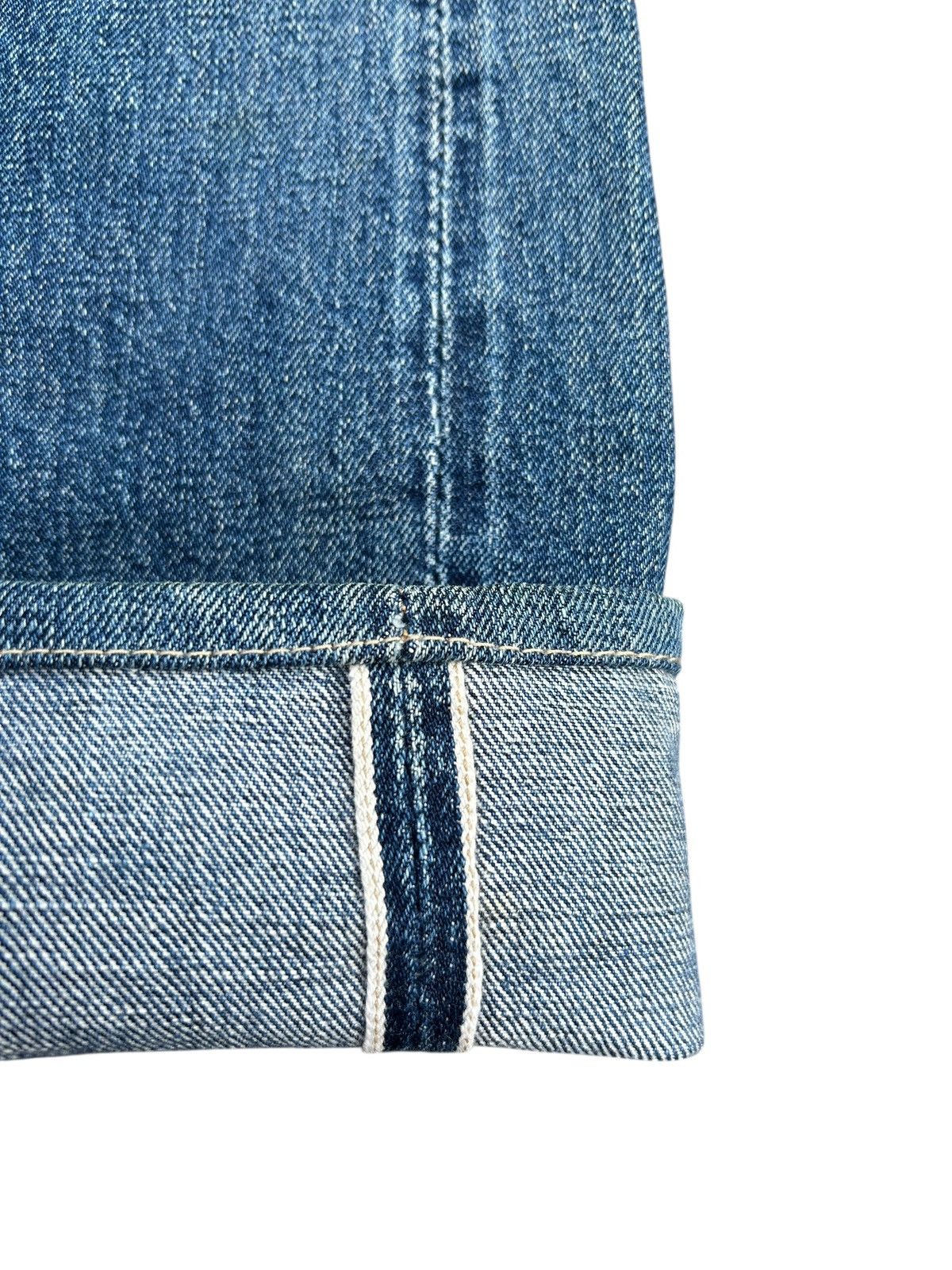 Kapital Vintage Skull Fab Four Alchemist Selvedge Repair Denim jeans Size US 33 - 3 Thumbnail