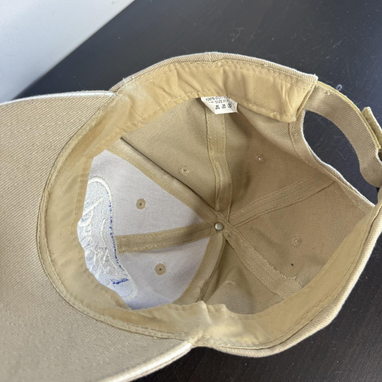 Vintage Ford Beige Basabell Cap Vintage 90s Size ONE SIZE - 3 Thumbnail