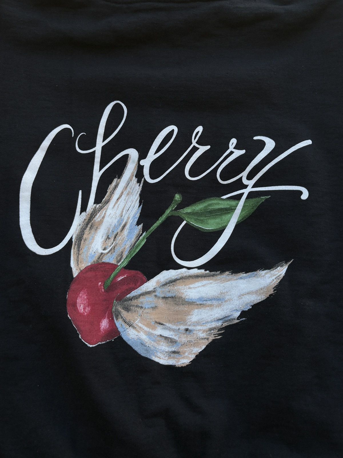 Cherry LA 2022 Cherry LA “Wings” Black Thermal Insulated Hoodie Size M Size US M / EU 48-50 / 2 - 6 Thumbnail