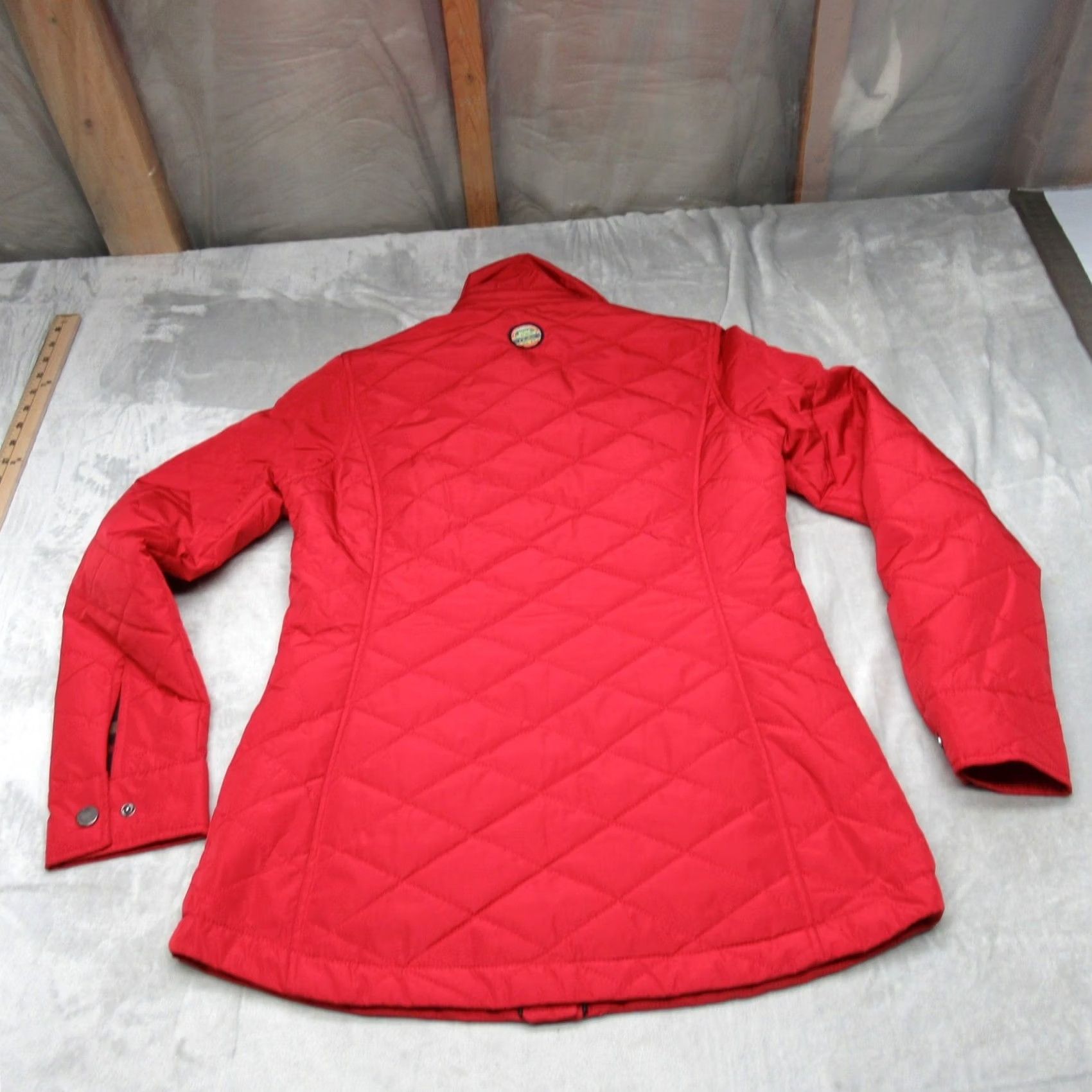 Pendleton Pendleton Red Quilted Barn Jacket Womens Small Snap Front Plaid Lined Classic Size S / US 4 / IT 40 - 7 Thumbnail