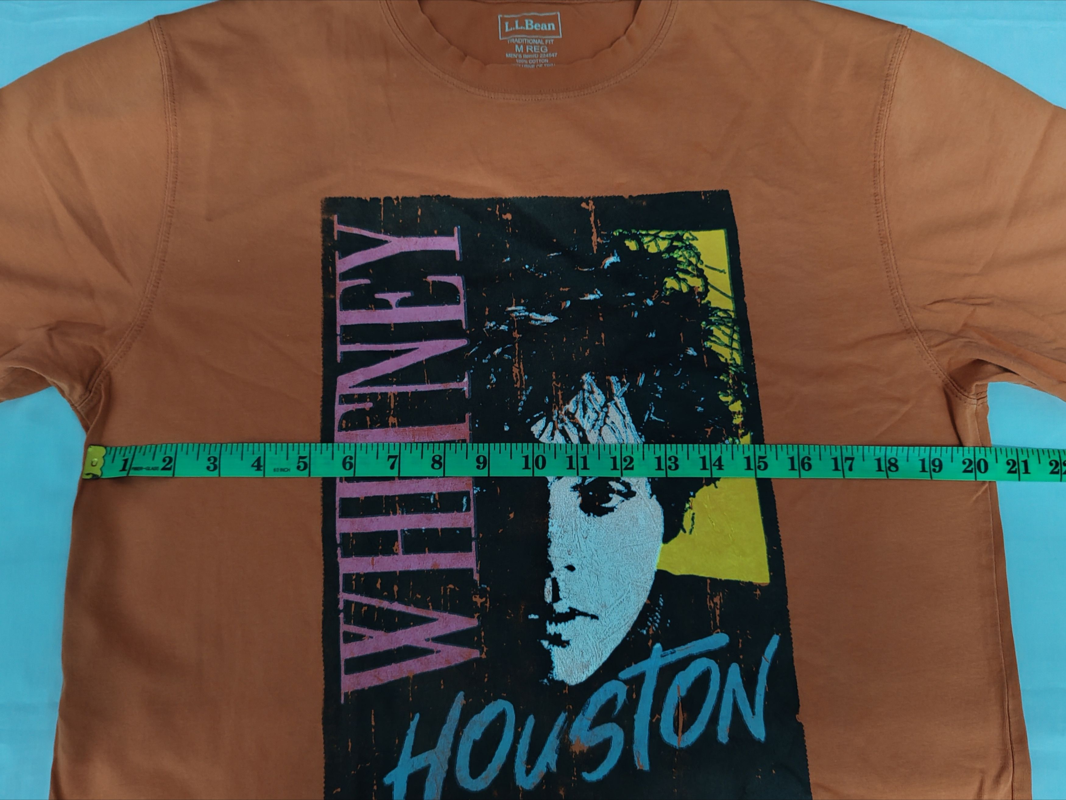 Band Tees Whitney Houston American Singer Actress Tee Janet Beyonce Size US M / EU 48-50 / 2 - 4 Thumbnail