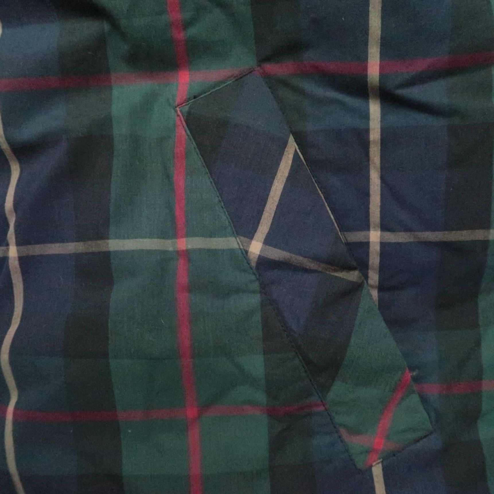 Eddie Bauer VINTAGE Eddie Bauer Vest Men L Green Red Blue Plaid Goose Down Reversible Full Zip Puffer Jacket Size US L / EU 52-54 / 3 - 5 Thumbnail
