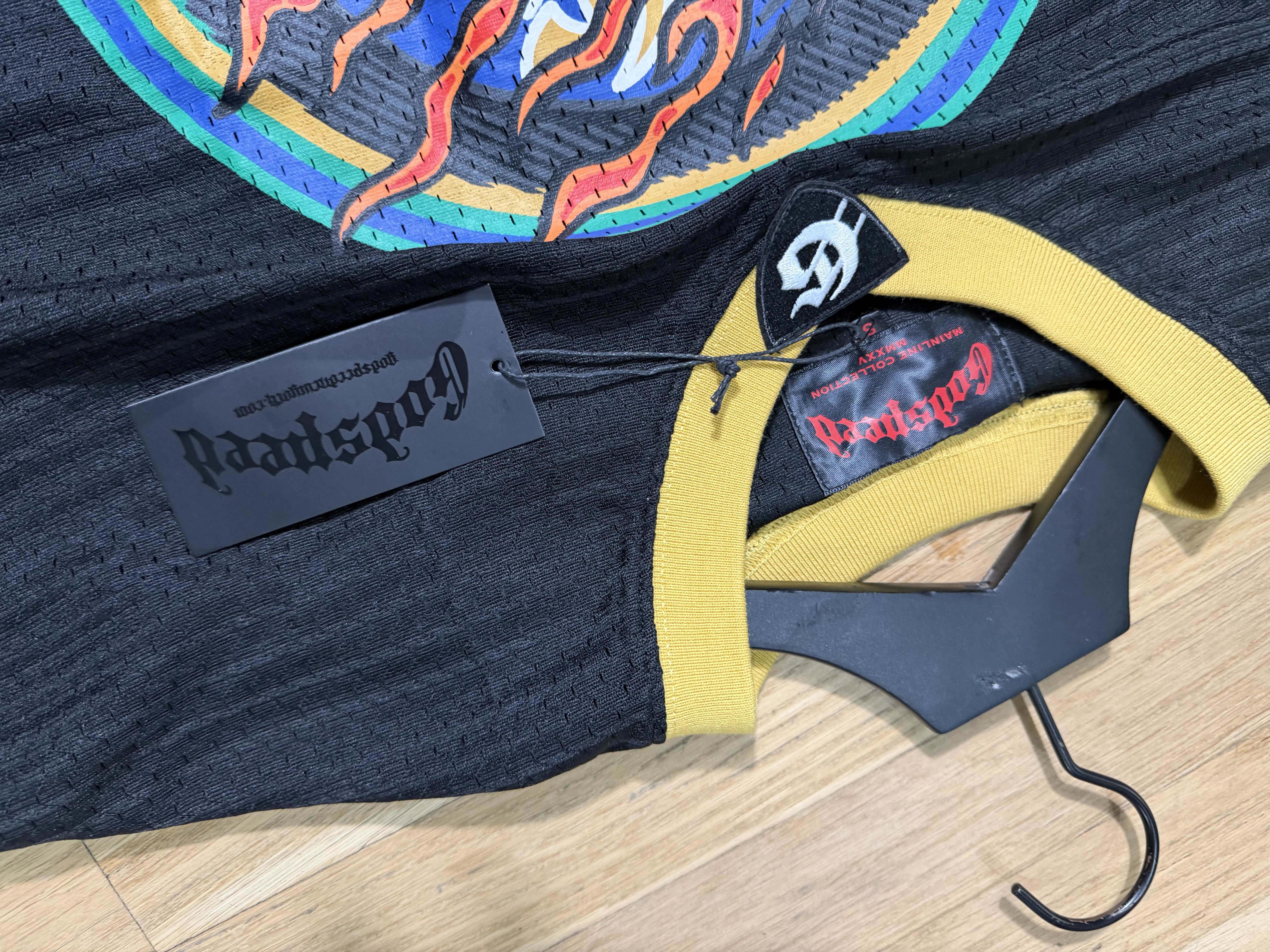 Godspeed Godspeed First Down Jersey Black/Yellow/Blue Size US L / EU 52-54 / 3 - 3 Thumbnail