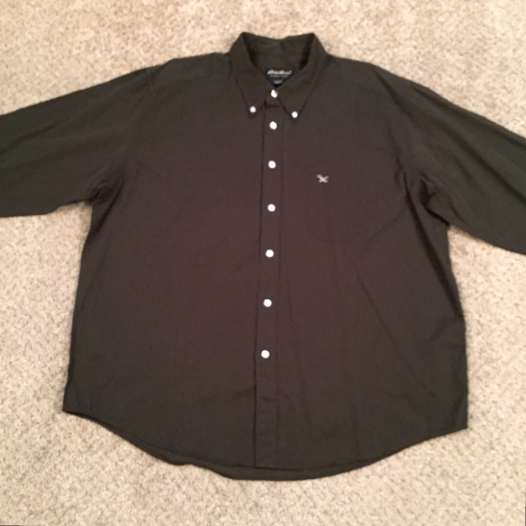 Eddie Bauer Eddie Bauer Shirt Men's XL Green Long Sleeve Button Down Microfiber Size US XL / EU 56 / 4 - 5 Thumbnail