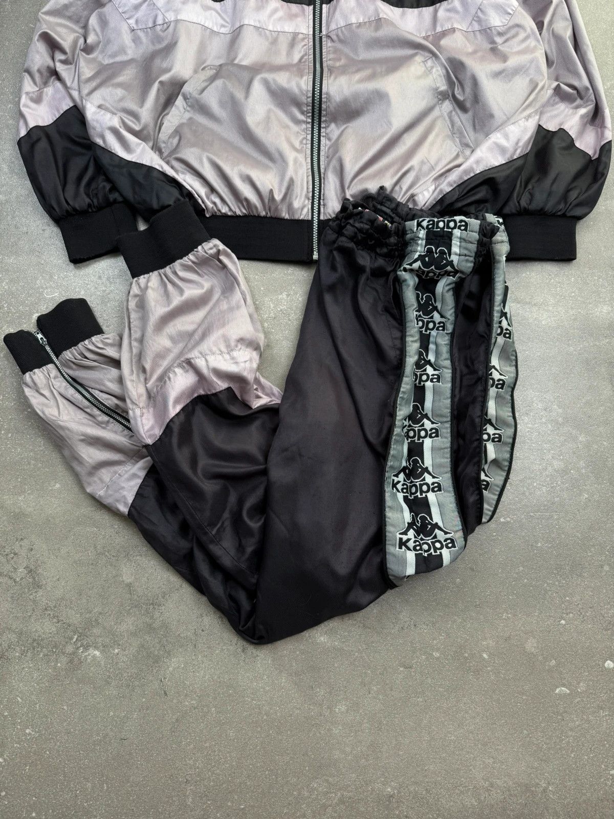 Kappa × Vintage Kappa Juventus vintage suit jacket pants 90s rétro football Size US XL / EU 56 / 4 - 2 Thumbnail