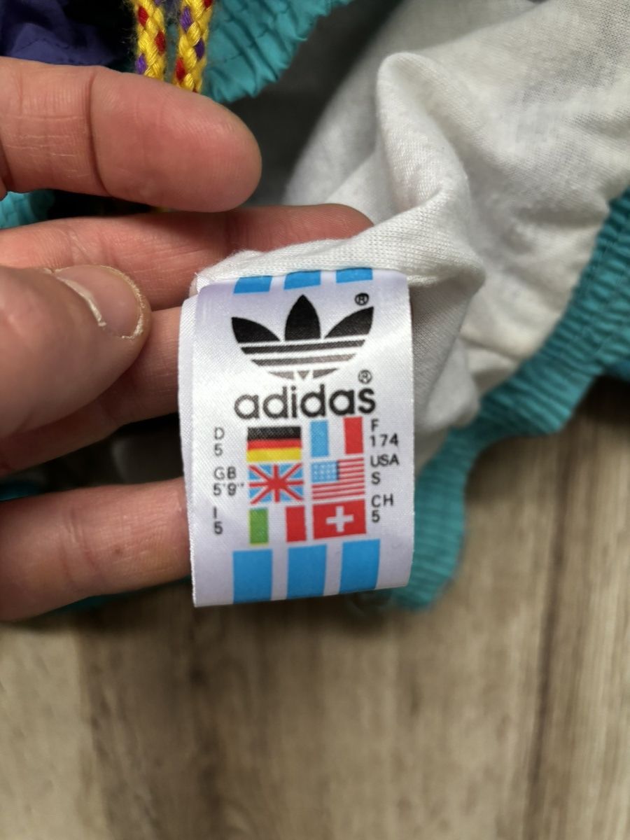 Adidas VINTAGE ADIDAS ANORAK JACKET SMALL oversize fit Size US S / EU 44-46 / 1 - 20 Thumbnail