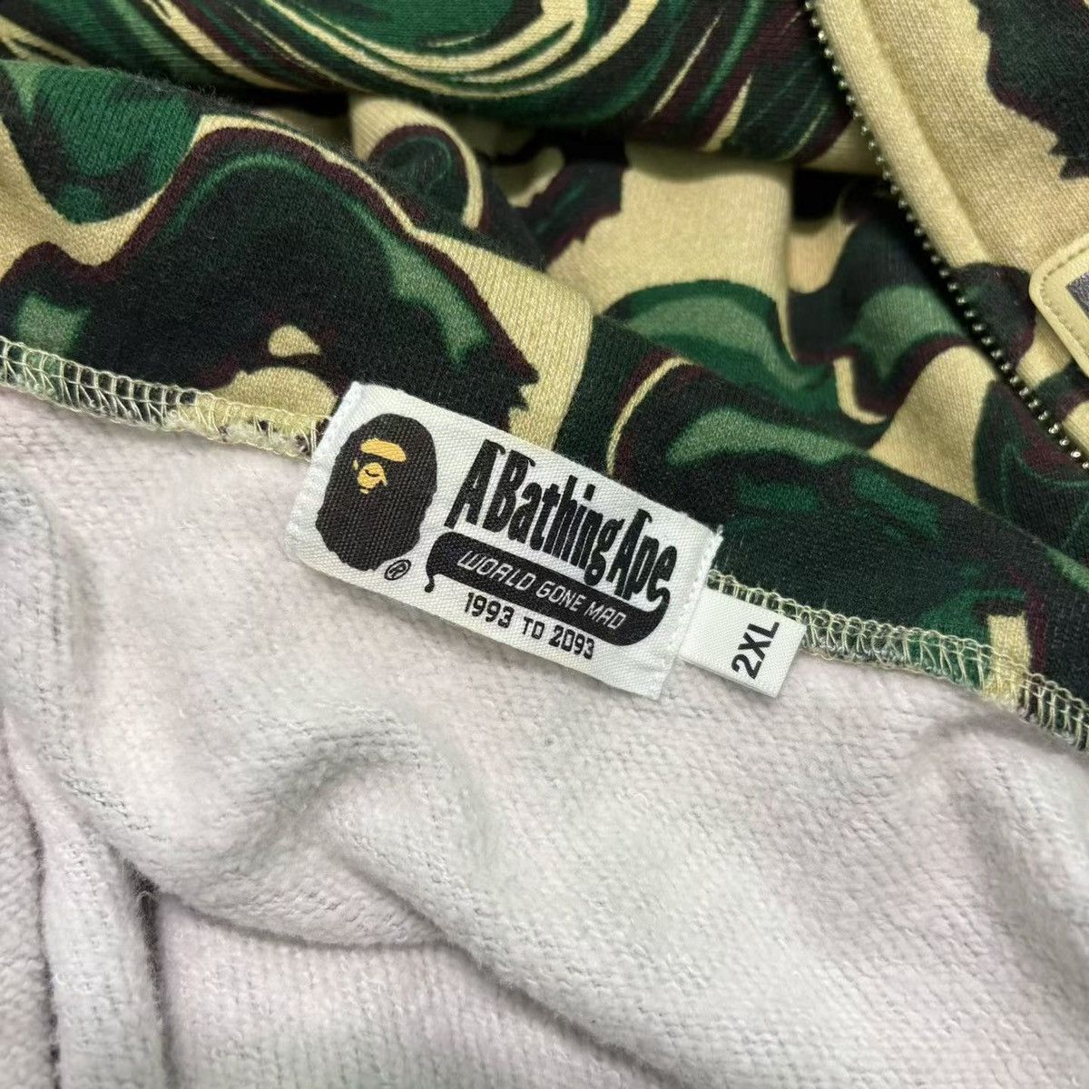 Bape BAPE CAMO SHARK FULL ZIP HOODIE Size US XXL / EU 58 / 5 - 8 Thumbnail