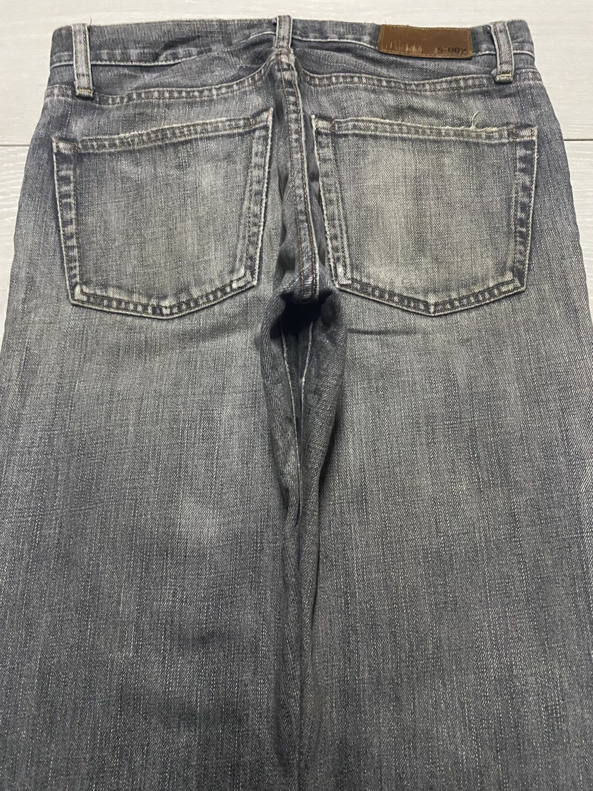 Undercover × Uniqlo Vintage Japanese Brand Uniqlo S002 Mud Wash Distressed Jeans Size US 29 - 4 Thumbnail