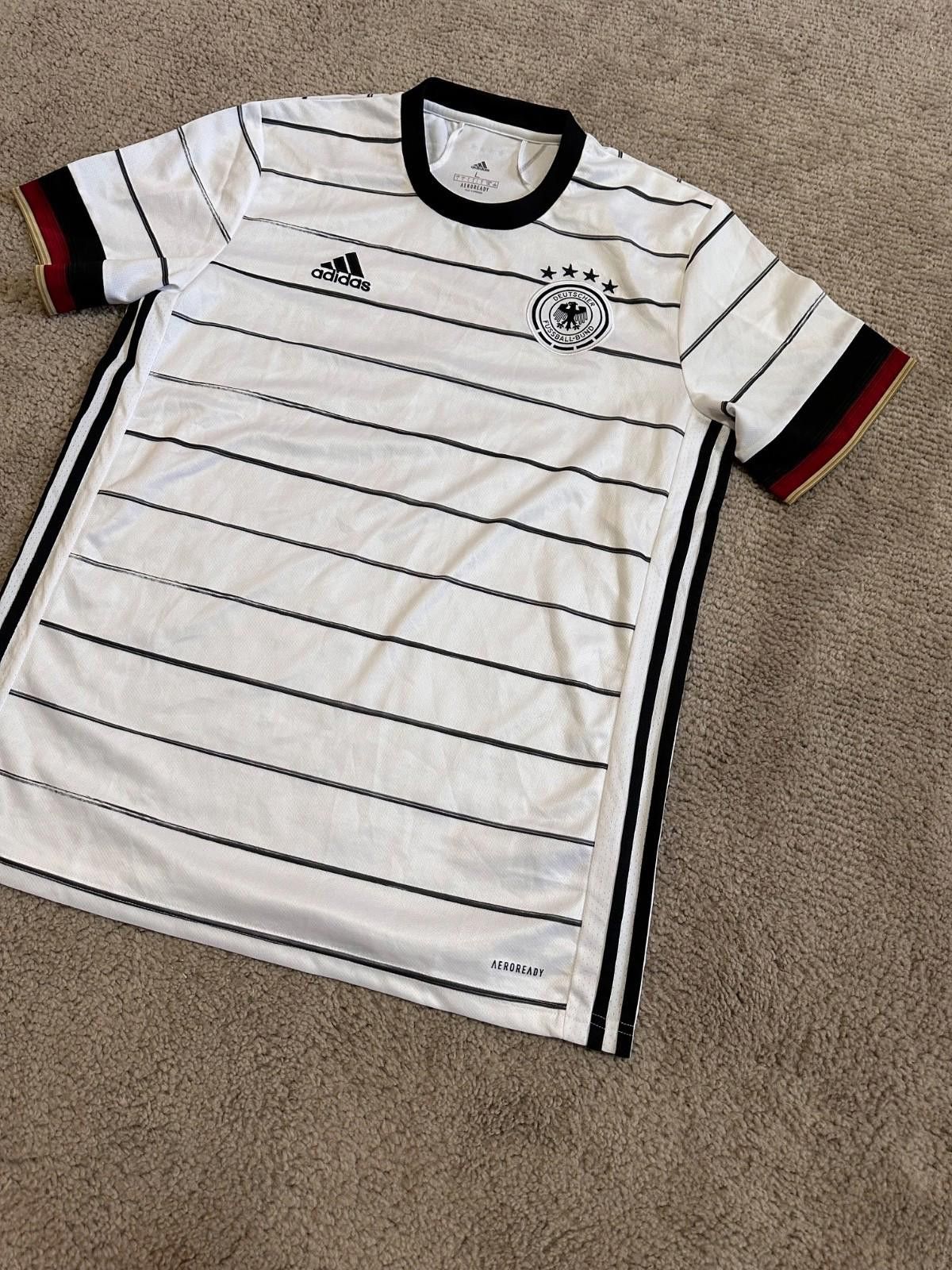 Adidas Germany Jersey 2020 Home Soccer Football Shirt Adidas Sz L Size US L / EU 52-54 / 3 - 2 Thumbnail
