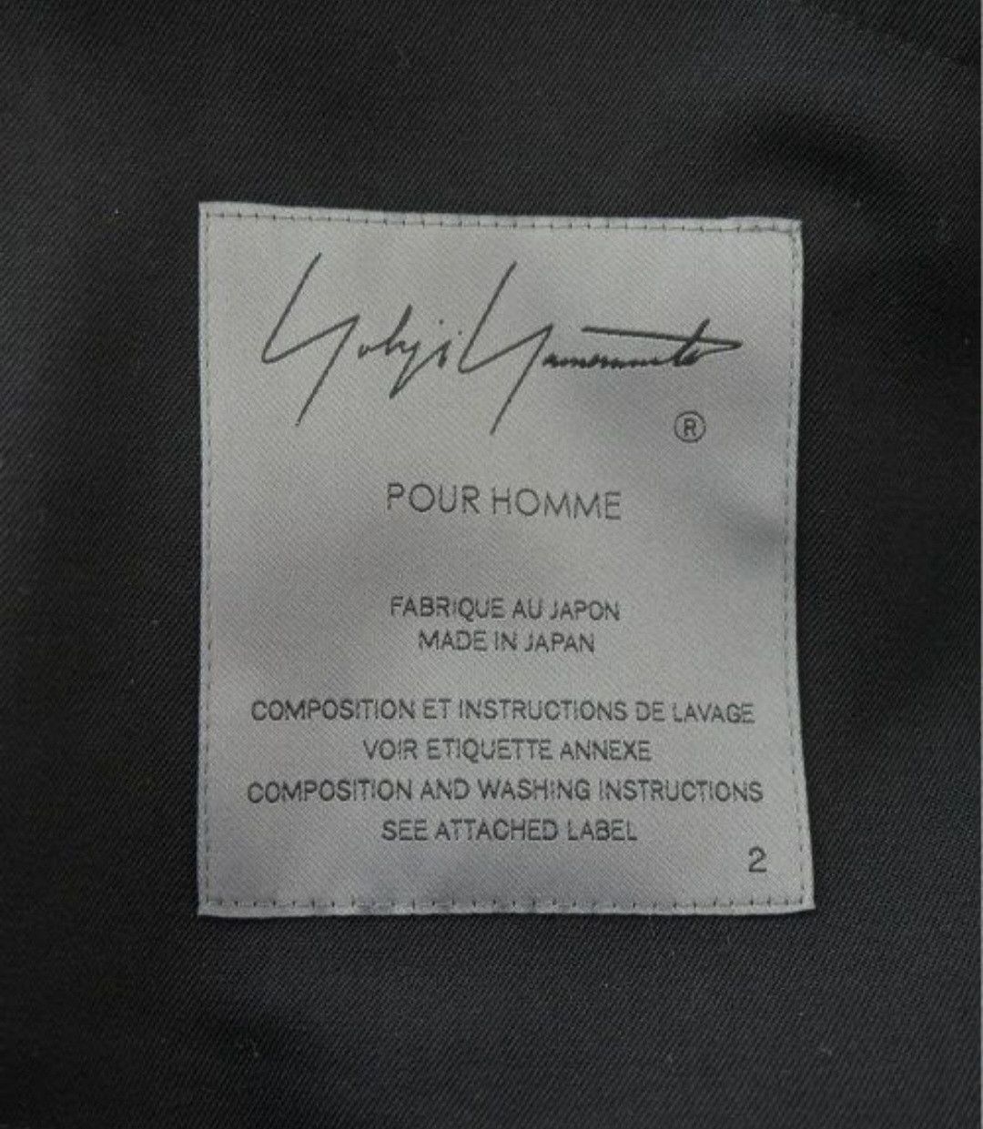 Yohji Yamamoto Yohji Yamamoto Pour Homme Gabardine Single Layer Jacket Size US M / EU 48-50 / 2 - 7 Thumbnail