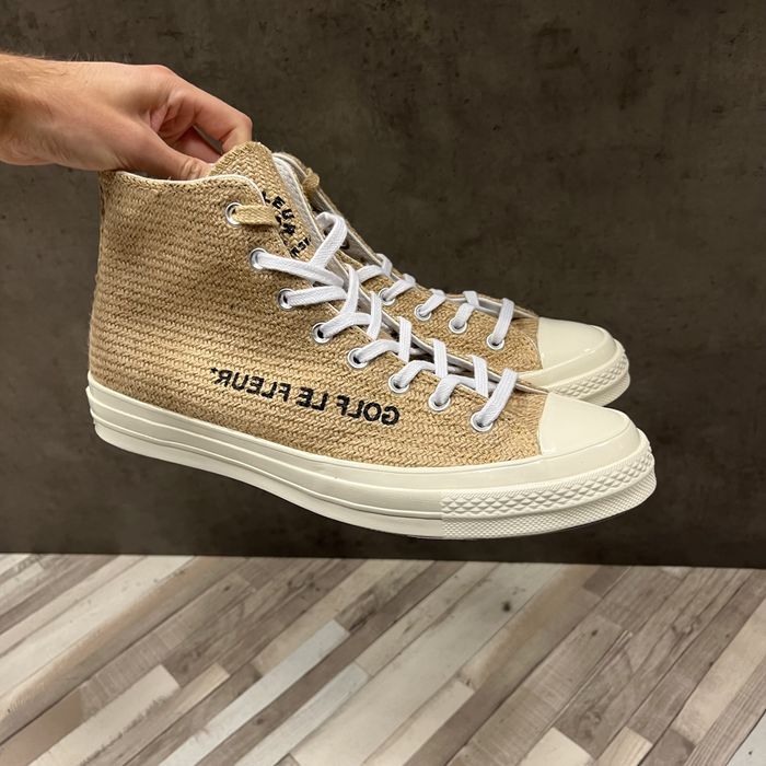 Golf wang cheap converse burlap