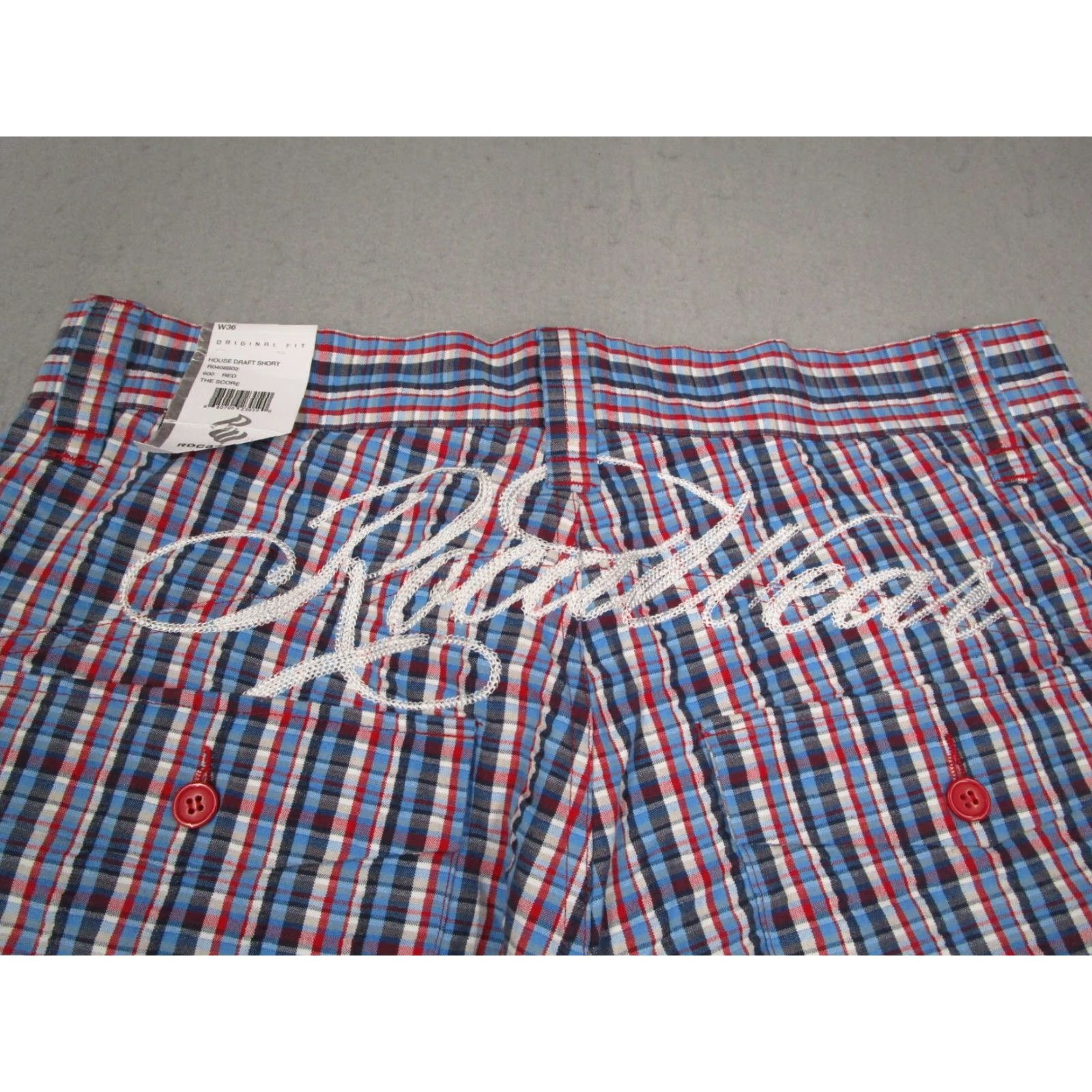 Rocawear Rocawear Shorts Mens 36 Blue Baggy Wide Leg Chino 90s Skate Colorful Size US 36 / EU 52 - 3 Thumbnail