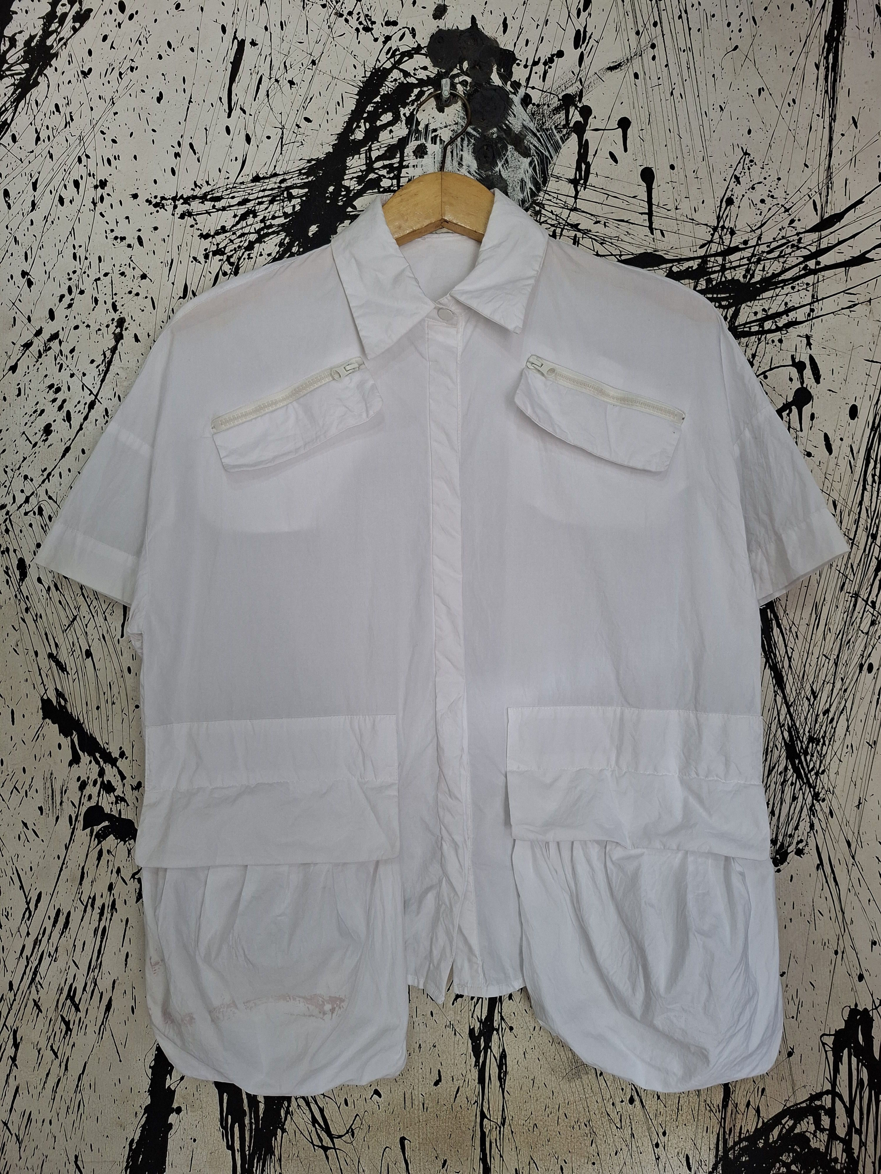 Fendi FENDI ROMA SS 2019 COLLECTION UTILITY BUTTON UP SHIRT Size M / US 6-8 / IT 42-44 - 1 Thumbnail