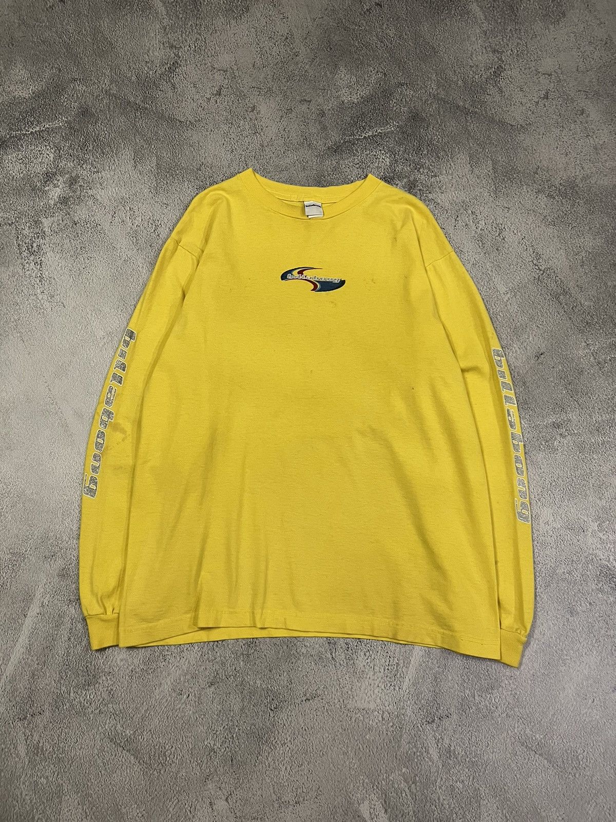 Billabong Vintage Y2k Billabong USA 💛 Faded Big Logo Long Sleeve 90’s Size US L / EU 52-54 / 3 - 1 Thumbnail