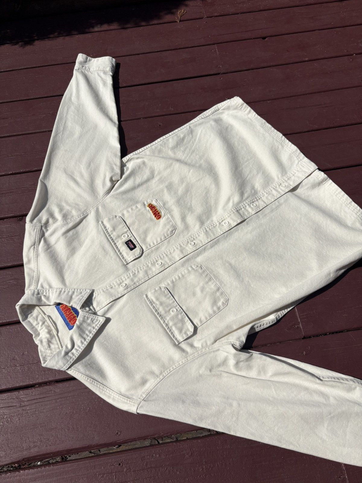 Empyre Empyre X Dickies, White Button-up Shirt Size US L / EU 52-54 / 3 - 3 Thumbnail