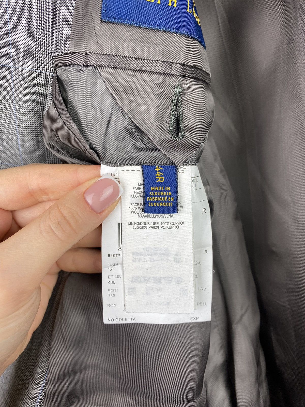 Polo Ralph Lauren Polo Ralph Lauren men’s wool blazer jacket sport coat Size 44R - 19 Thumbnail