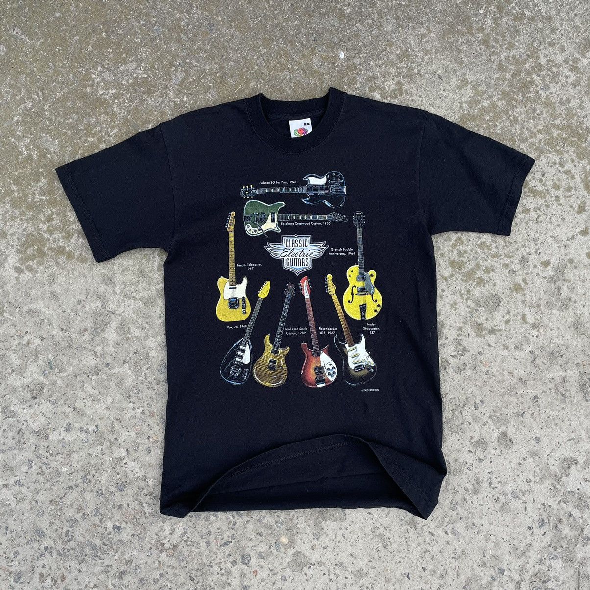 Vintage Vintage T-shirts Kaizu Classic Electric Guitars 🎸 Y2K 90s Size US S / EU 44-46 / 1 - 1 Thumbnail