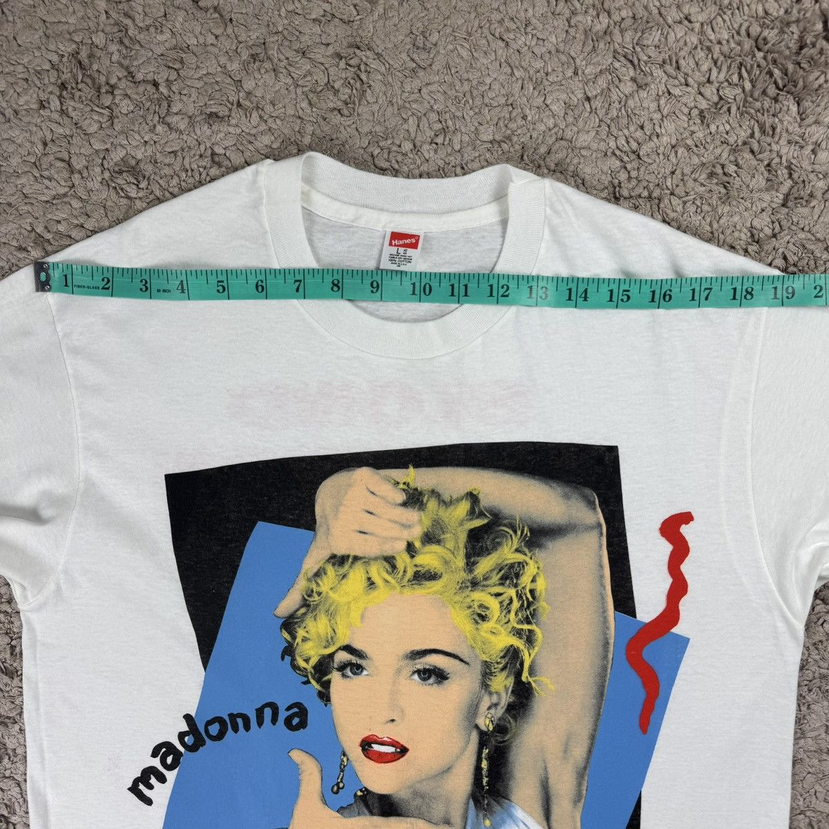 Band Tees Vintage 90s Madonna Blond Ambition Tour T-shirt Size US L / EU 52-54 / 3 - 17 Thumbnail