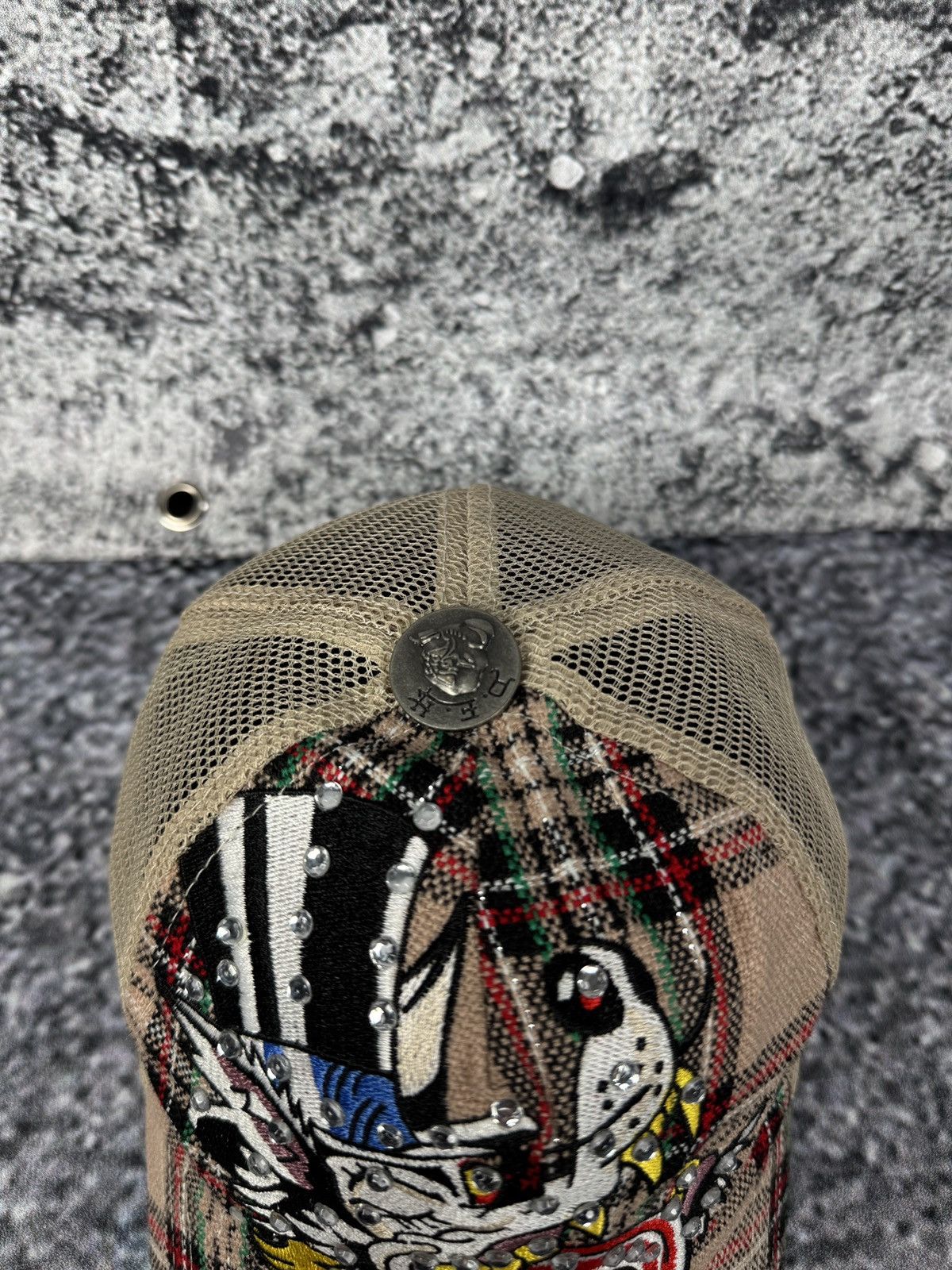 Ed Hardy Ed Hardy by Christian Audigier Baseball Cap Y2K Tattoo Rare Size ONE SIZE - 3 Thumbnail