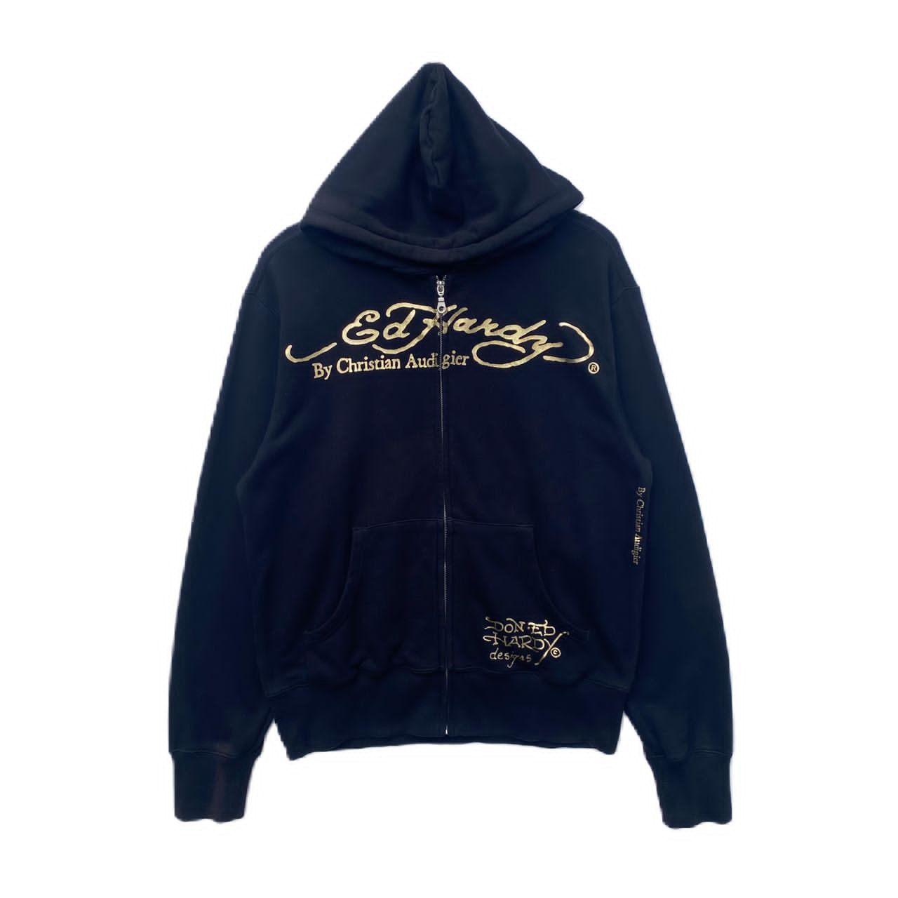 Christian Audigier × Ed Hardy ED HARDY HOODIE MEDIUM LARGE ZIPPER Size US M / EU 48-50 / 2 - 2 Thumbnail