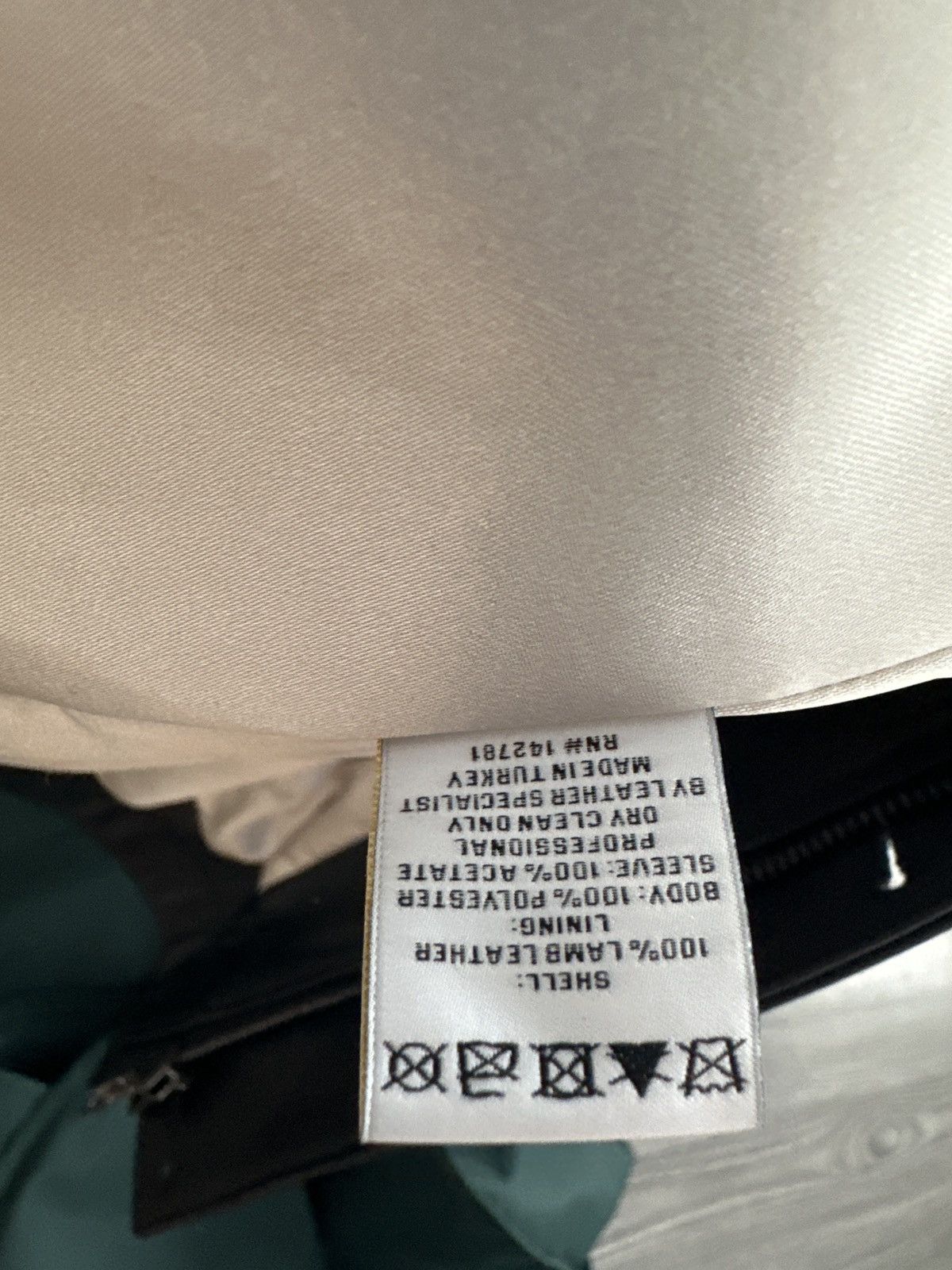 Aime leon dore leather jacket