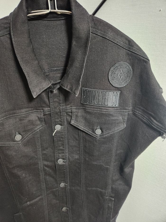 Other Marcelo Burlon Saba patch denim jacket Size S / US 4 / IT 40 - 2 Thumbnail