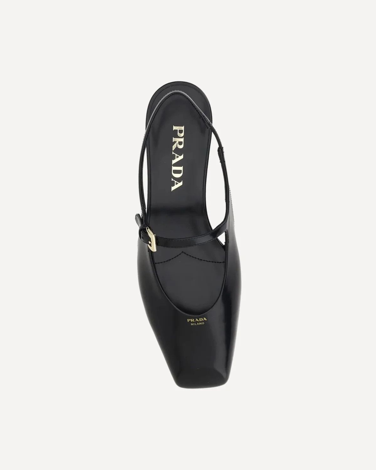 Prada Prada Square Mary Jane Slingback Ballerina Ballet Flat 36 Size US 6 / IT 36 - 8 Thumbnail
