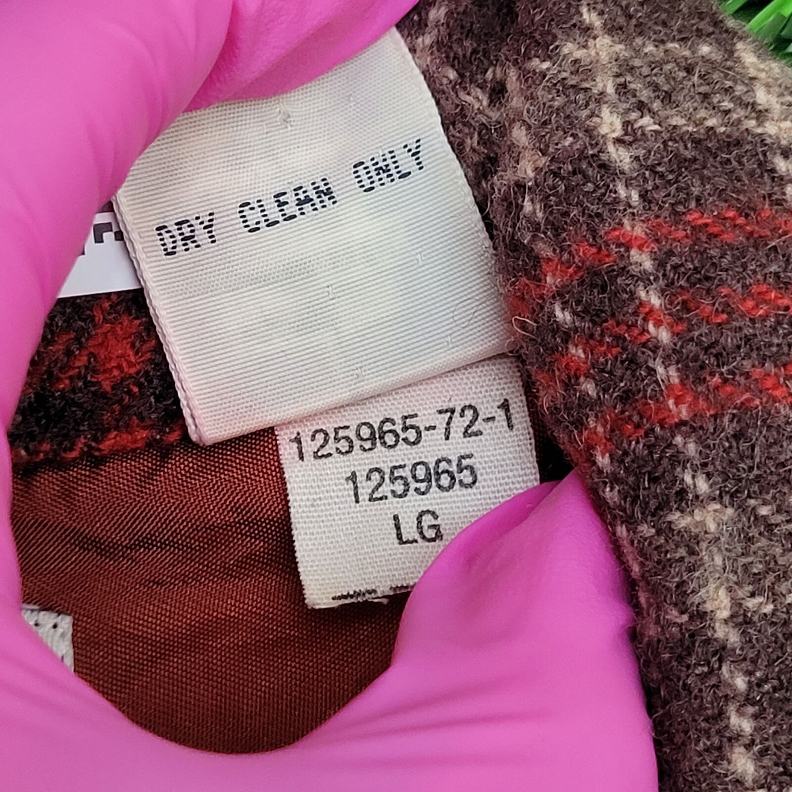 Gap VTG GAP Shirt Jacket Womens L/XL 24x28 Red Baggy Flannel Size XL / US 12-14 / IT 48-50 - 7 Thumbnail