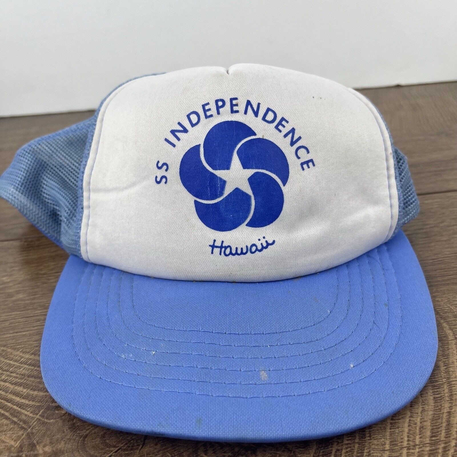 Other SS Independence Hawaii Snapback Hat Blue Adjustable Hat Blue Size ONE SIZE - 5 Thumbnail