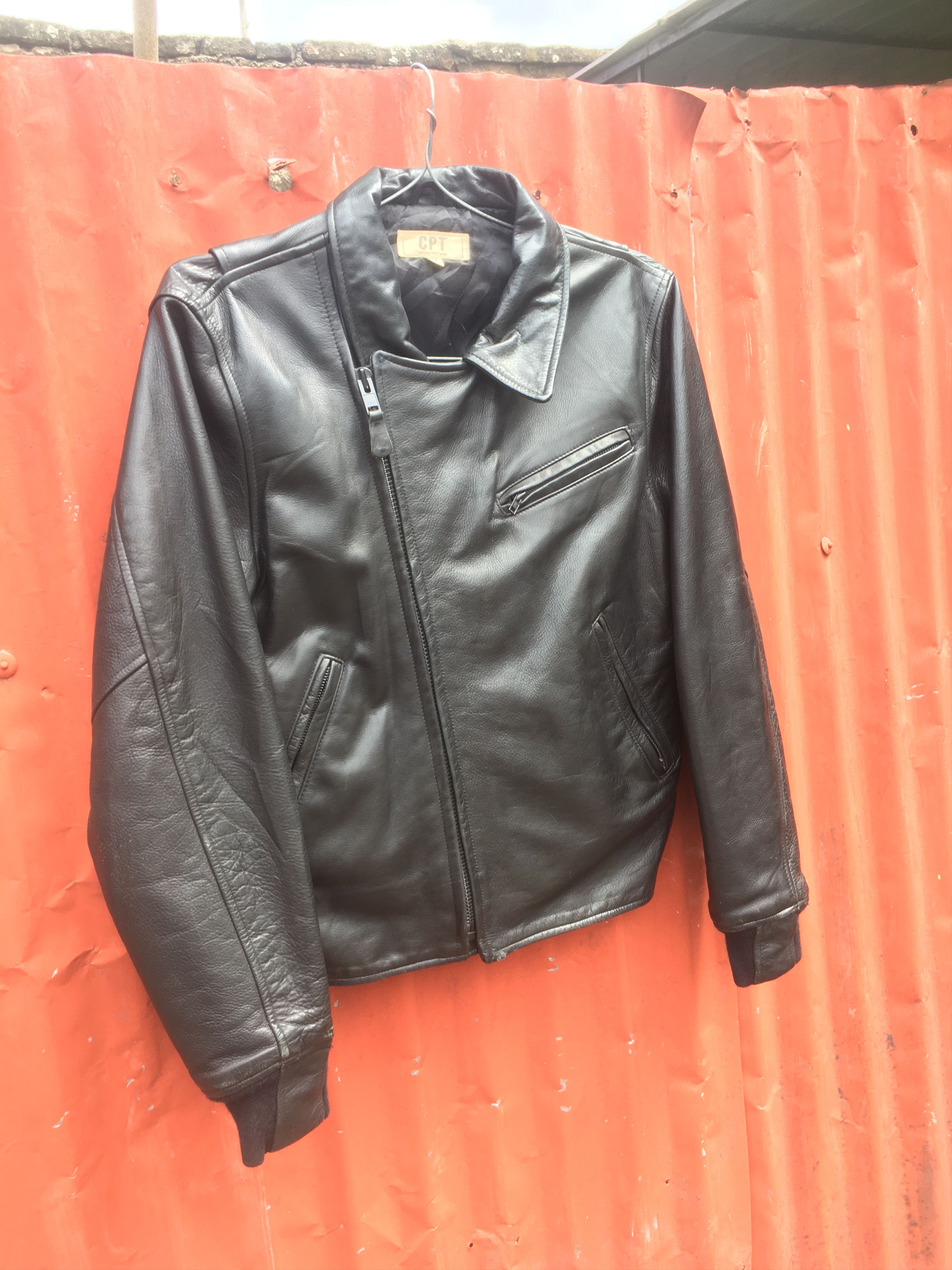 Cockpit USA CPT By cockpit usa blouson leather jacket Size US M / EU 48-50 / 2 - 5 Thumbnail