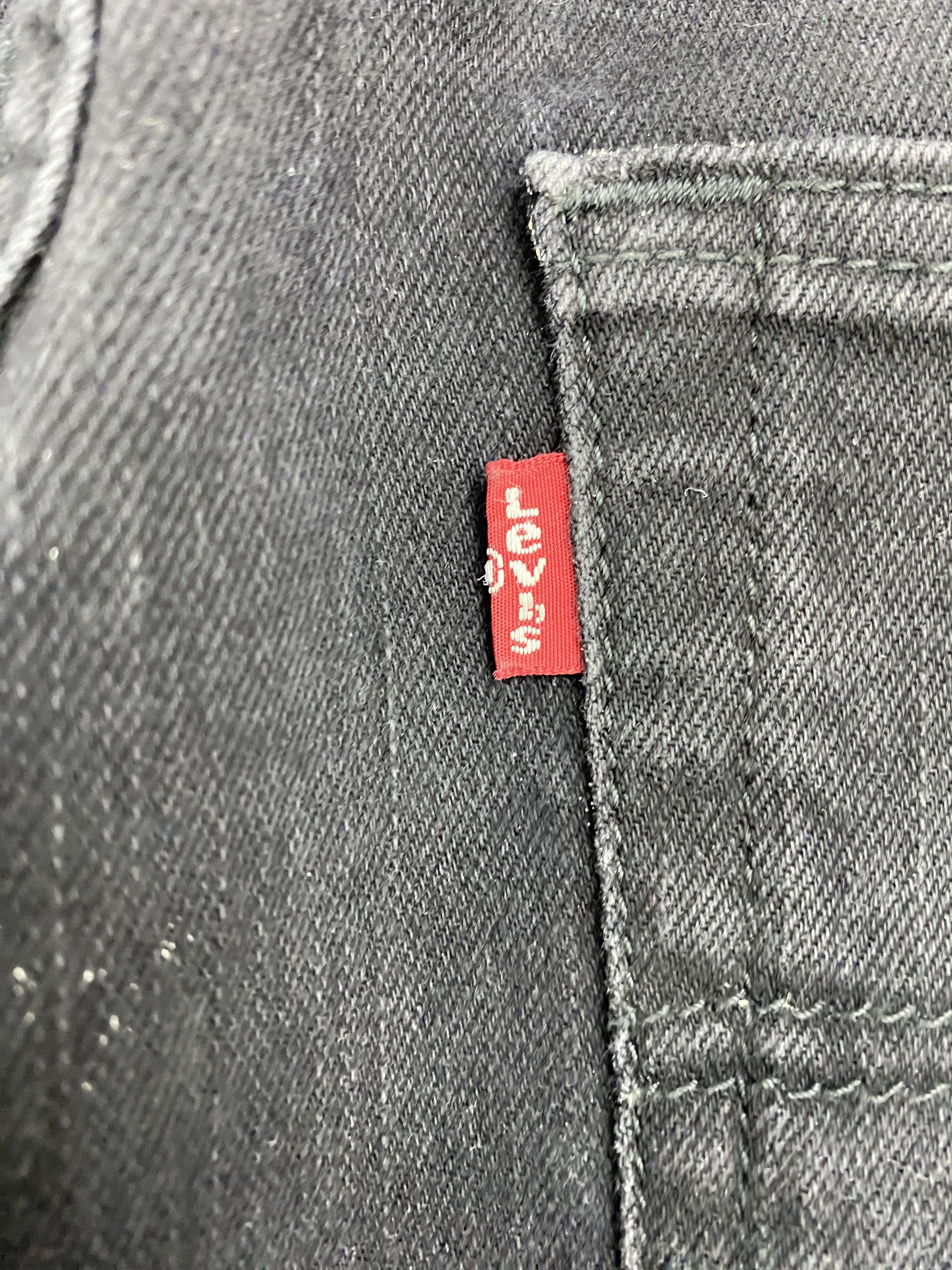 Levi's × Vintage Faded Black Vintage Levis 514 Jeans Size US 34 / EU 50 - 6 Thumbnail