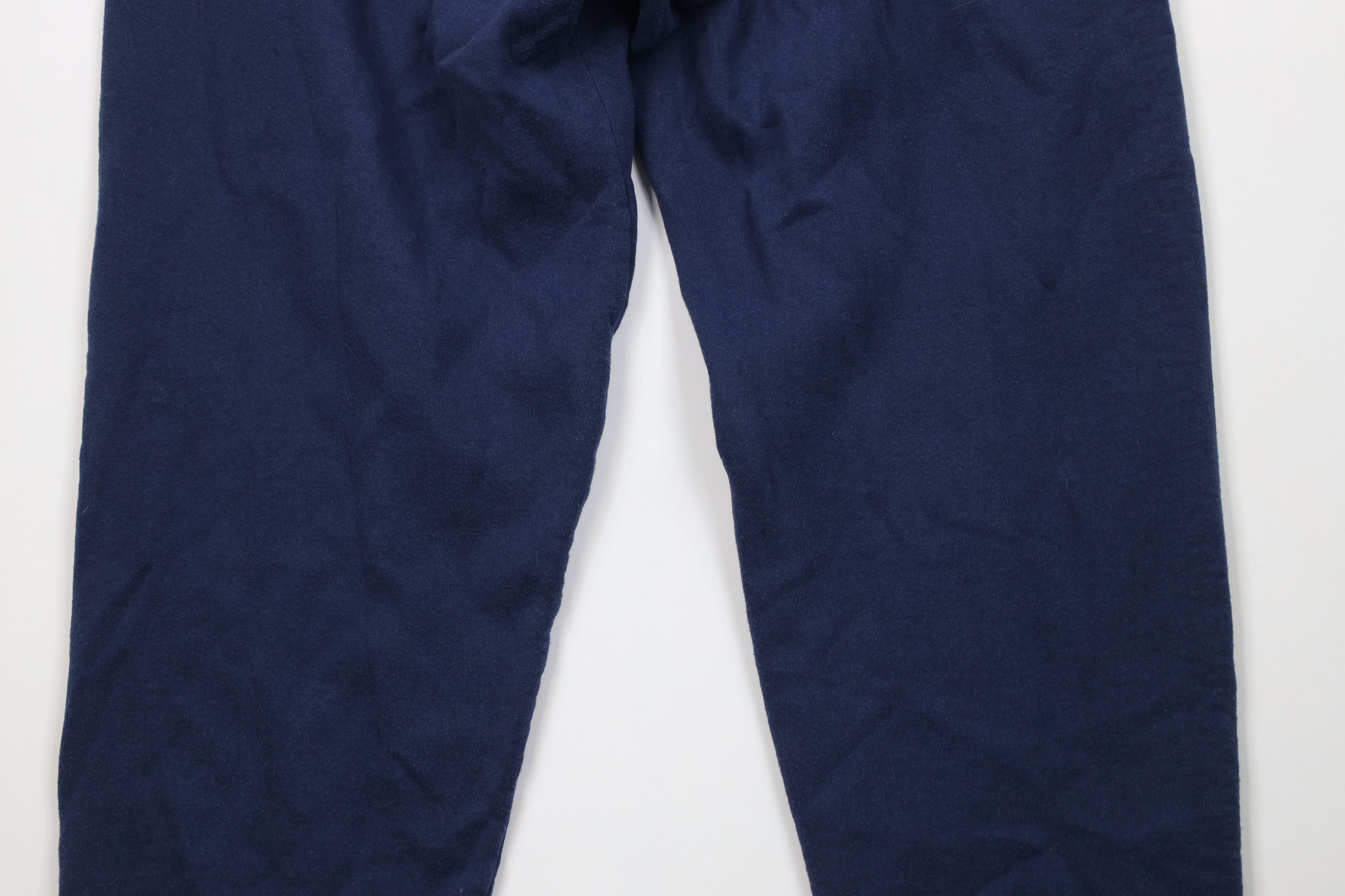 Champion Vintage 90s Champion Spell Out Sweatpants Joggers Pants Blue Size US 36 / EU 52 - 12 Thumbnail