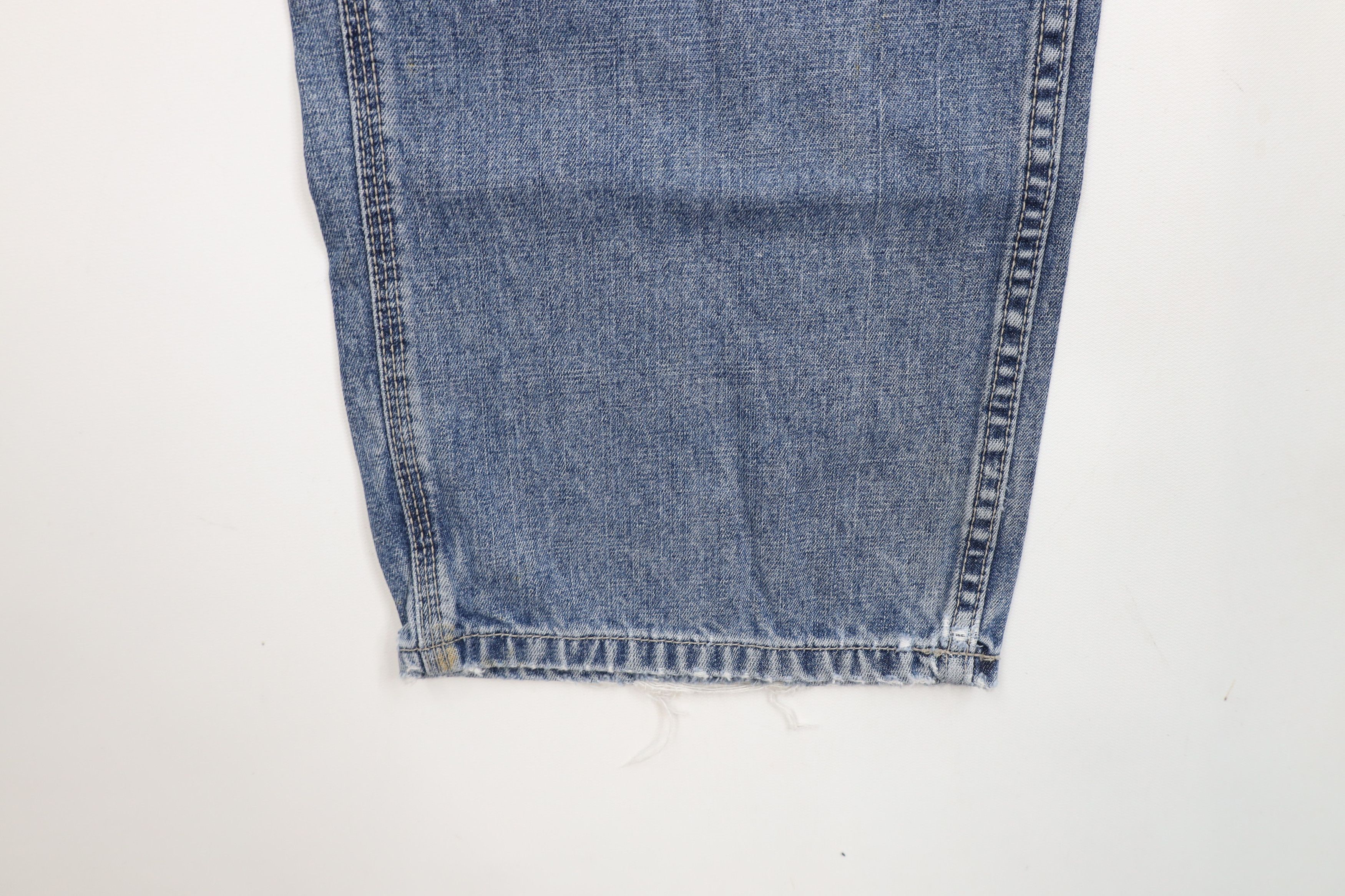 American Eagle Outfitters × Vintage Vintage 90s American Eagle Outfitters Leg Dungaree Jeans Size US 32 / EU 48 - 5 Thumbnail