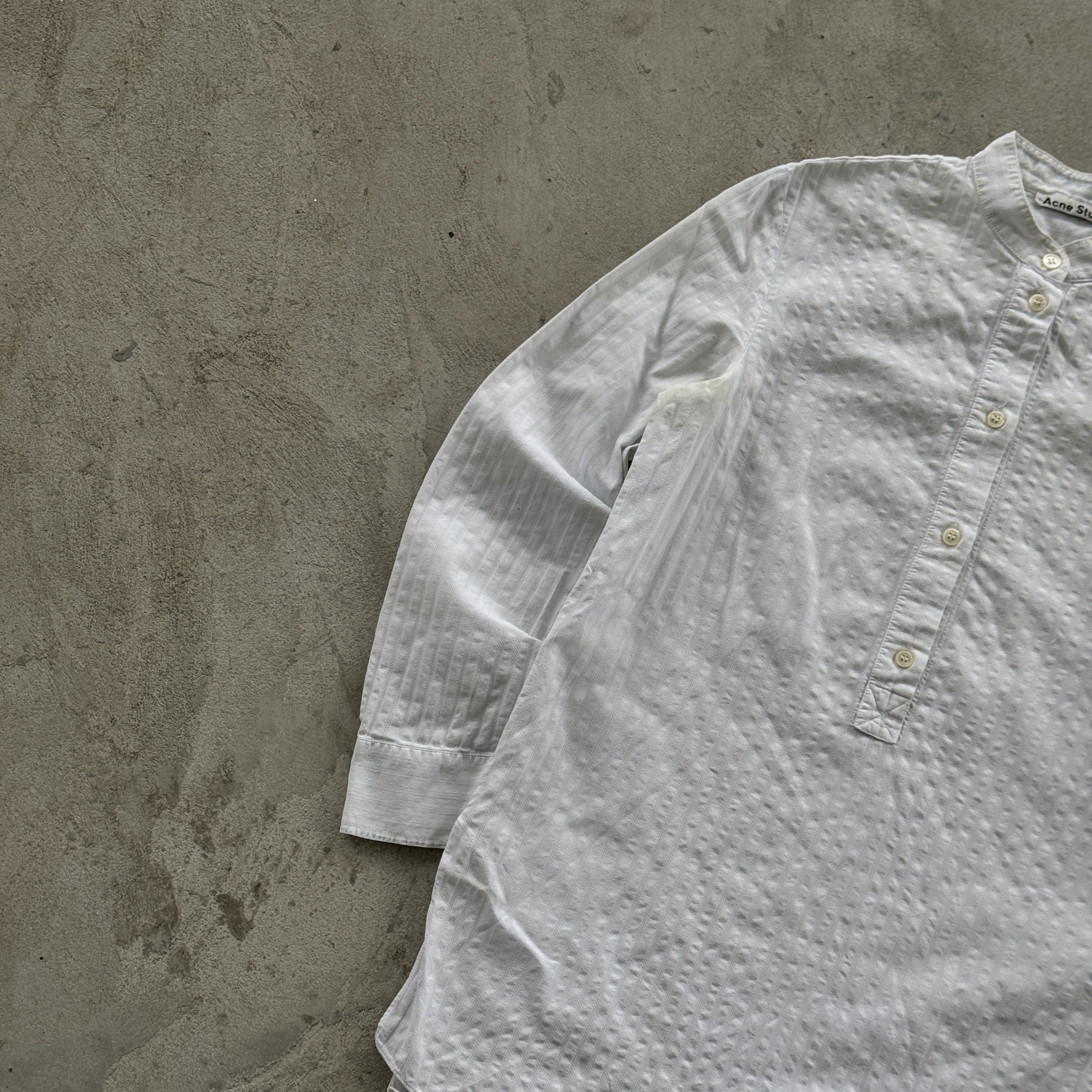 Acne Studios Vintage 90s Acne Studios Half Button Ups Shirt Size S / US 4 / IT 40 - 3 Thumbnail